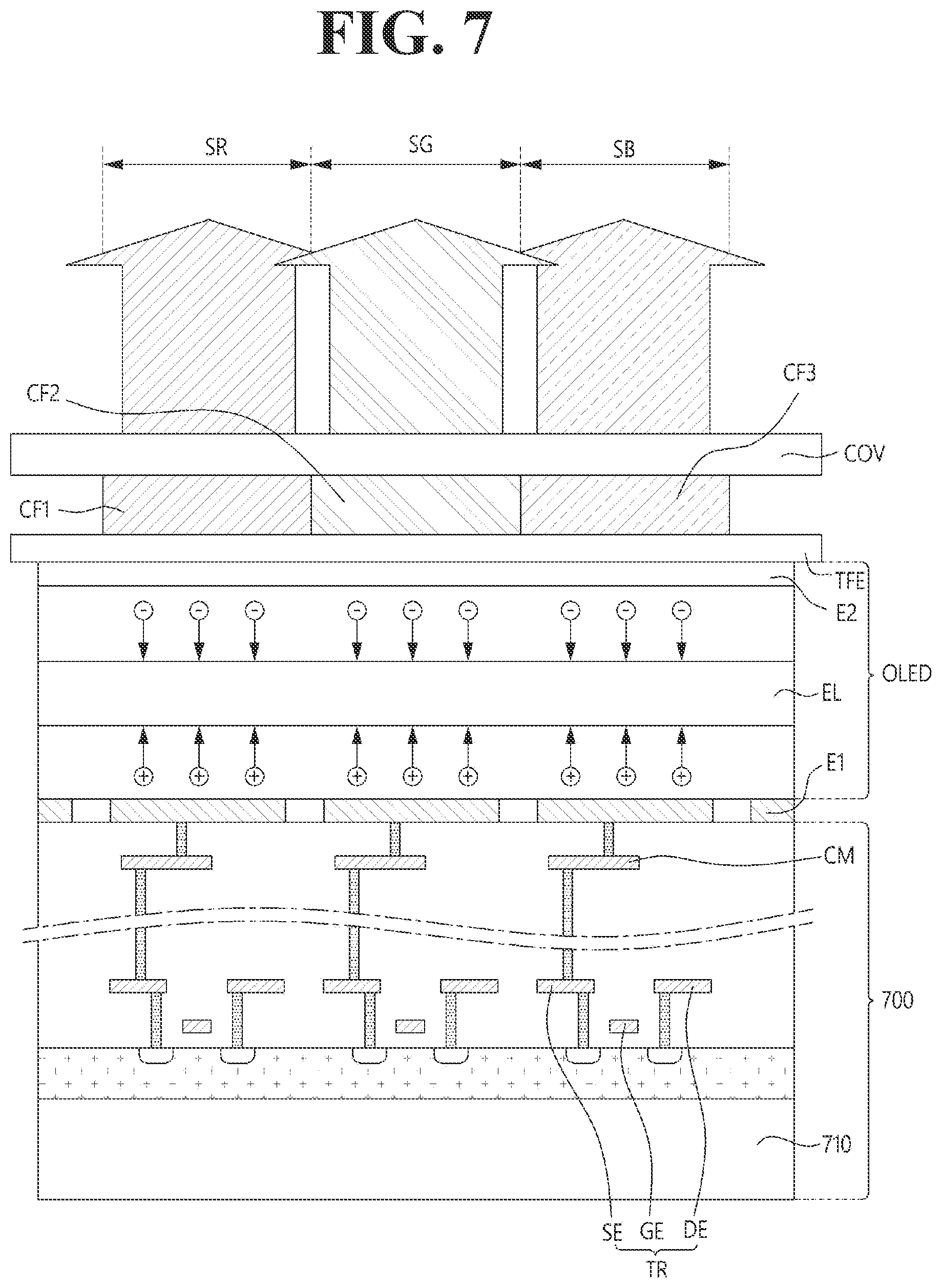 Patent US12586491 Figure 7 – Display device and method for driving the same