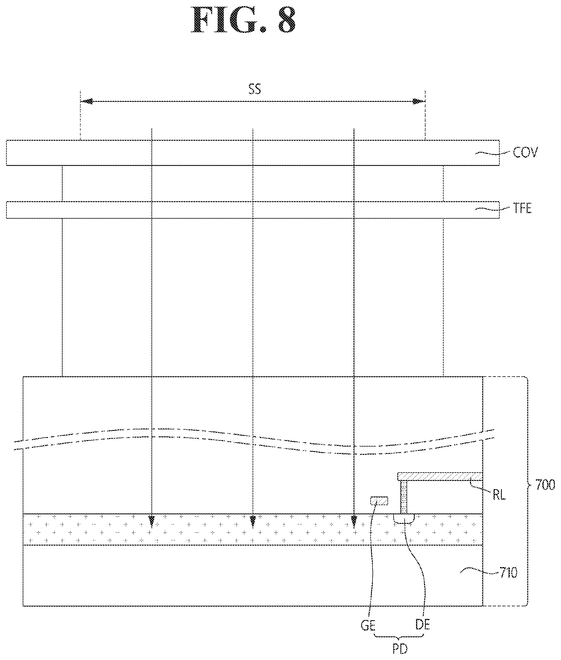 Patent US12586491 Figure 8 – Display device and method for driving the same
