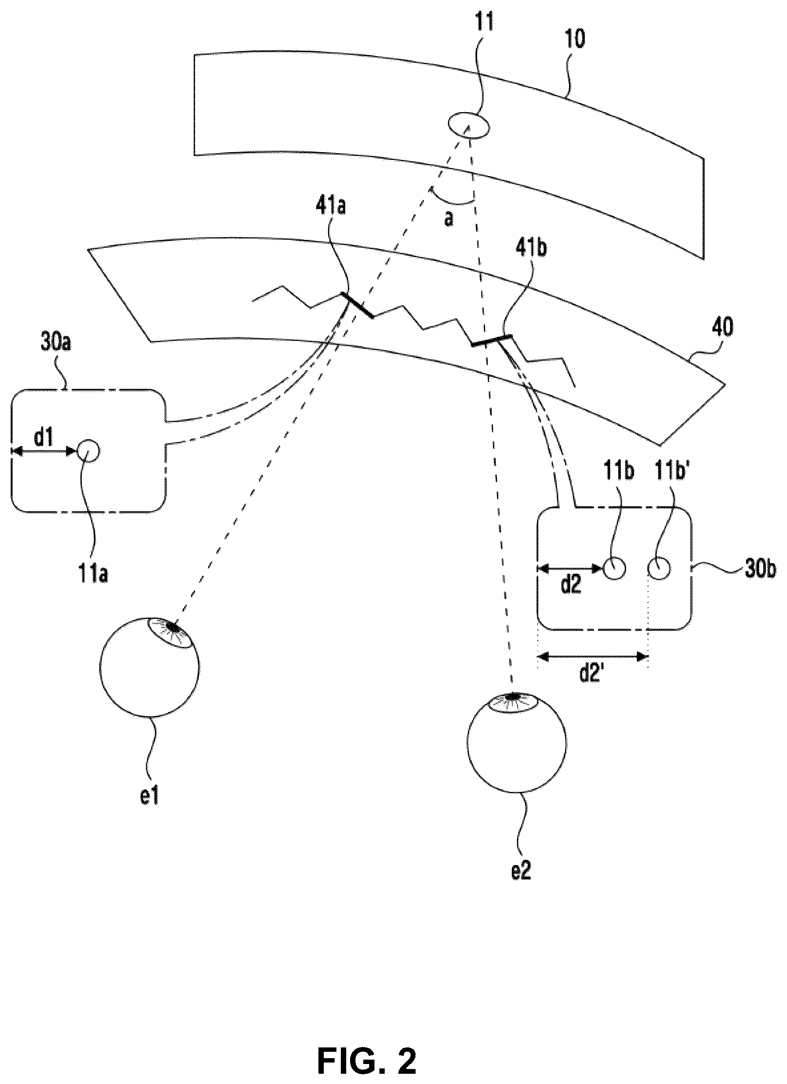Patent US12586492 Figure 2 – Electronic device and method providing 3-dimension image