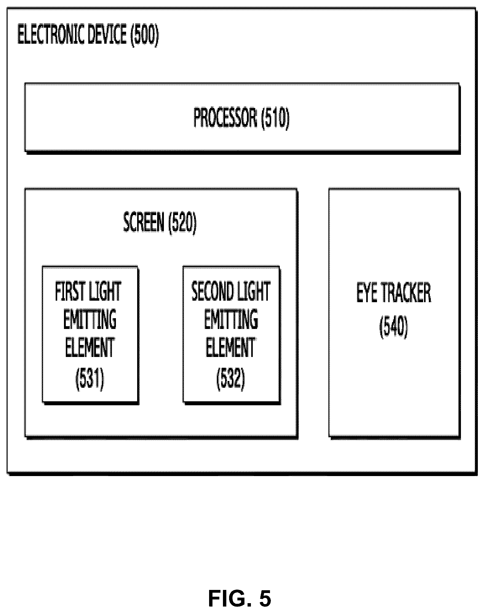 Patent US12586492 Figure 7 – Electronic device and method providing 3-dimension image