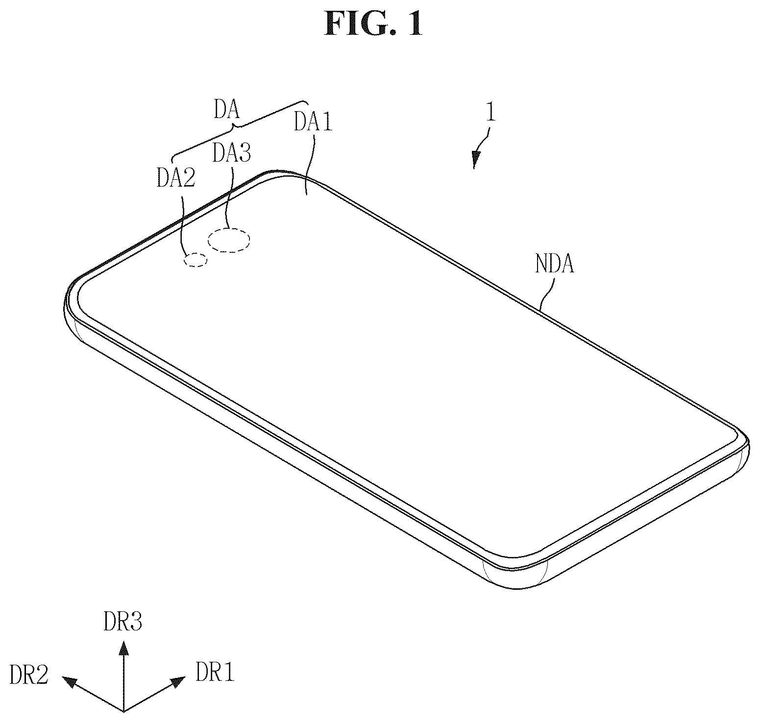 Patent US12586495 Figure 1 – Display device including current detection device