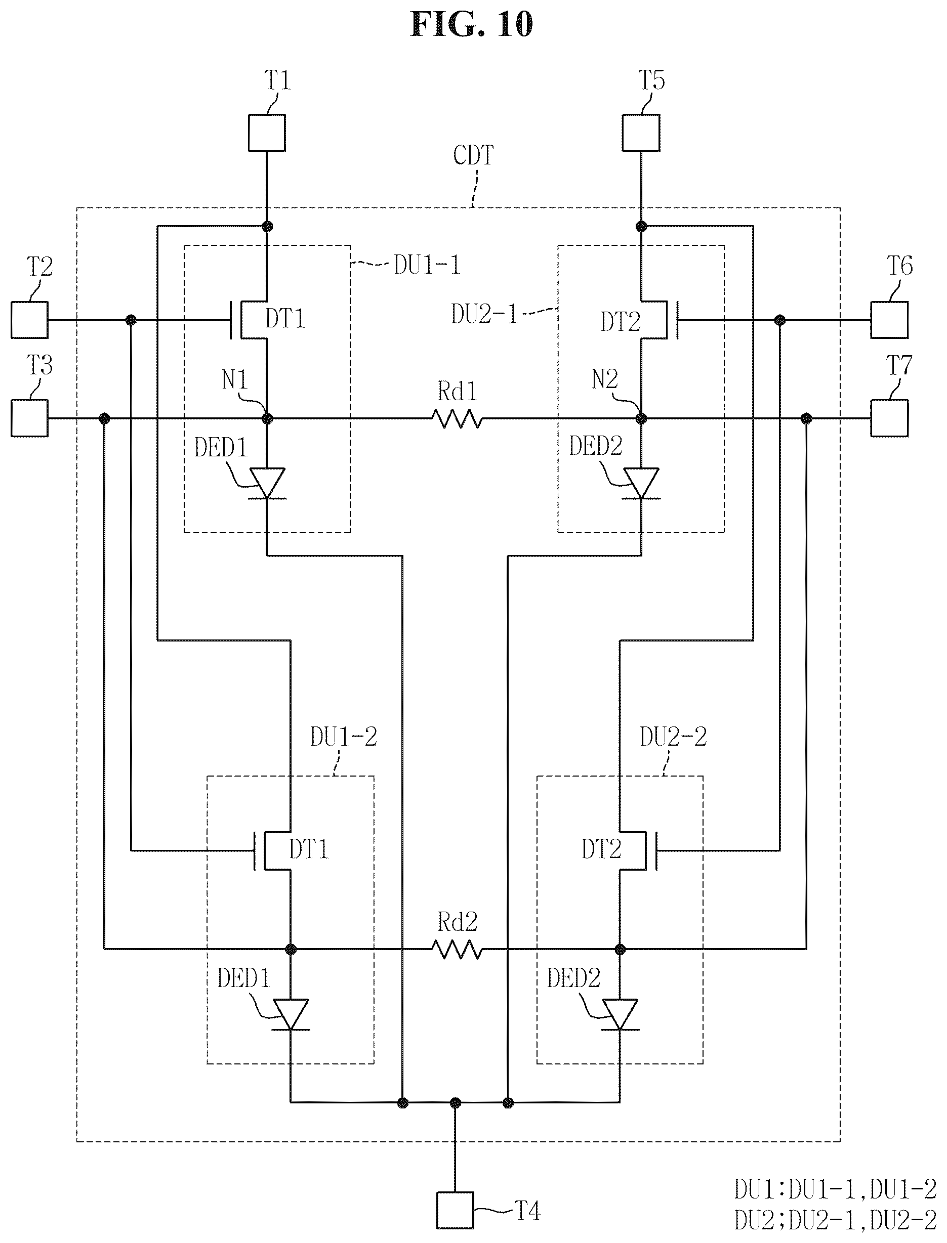 Patent US12586495 Figure 9 – Display device including current detection device