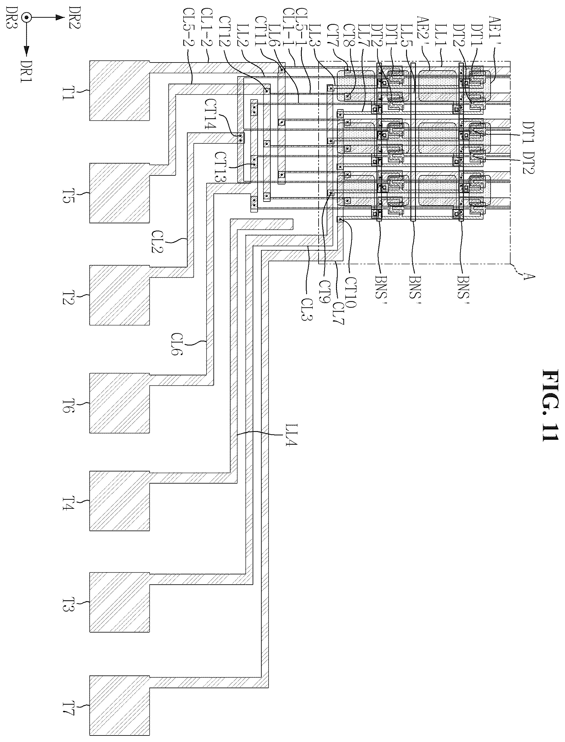 Patent US12586495 Figure 10 – Display device including current detection device