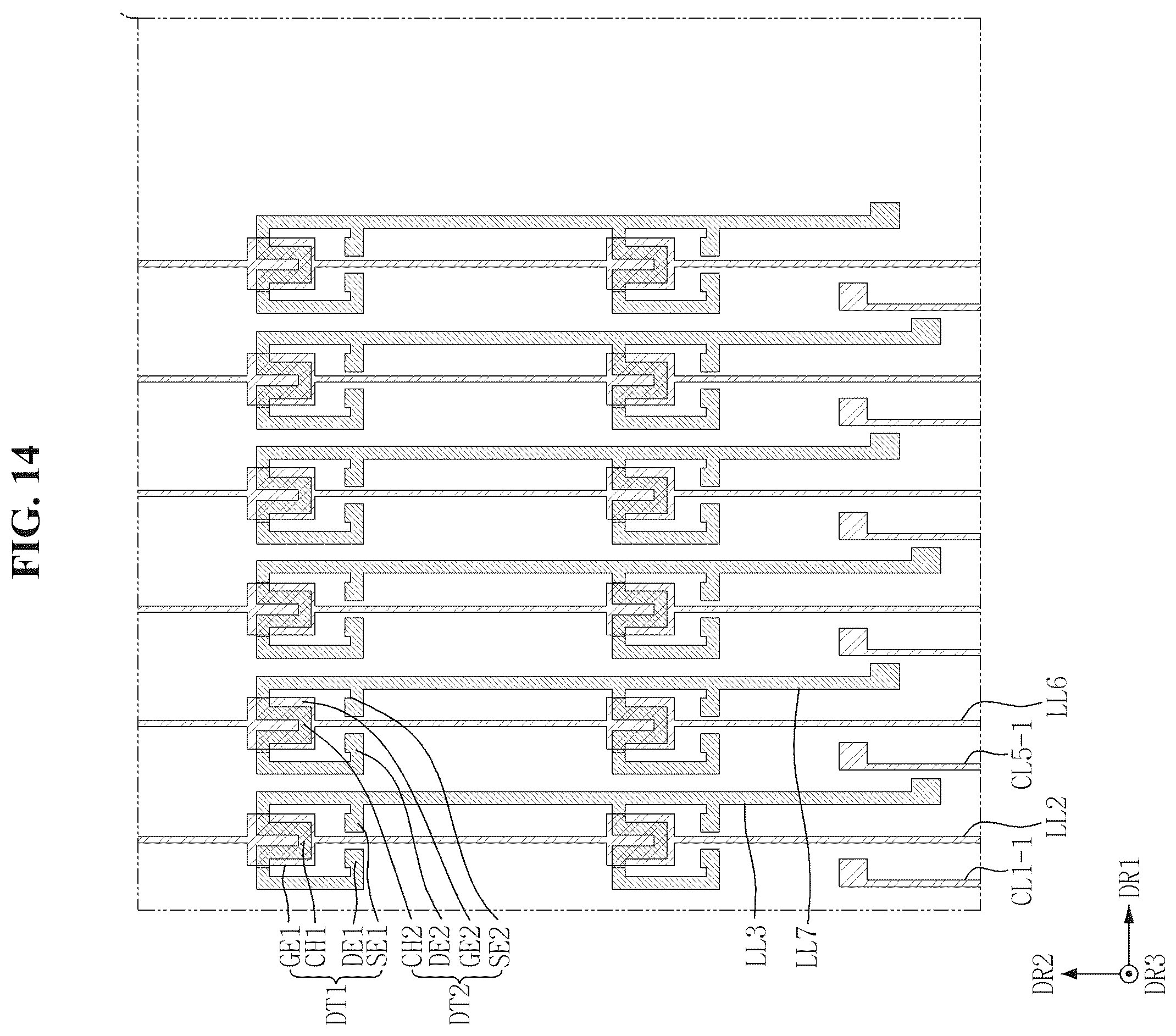 Patent US12586495 Figure 13 – Display device including current detection device
