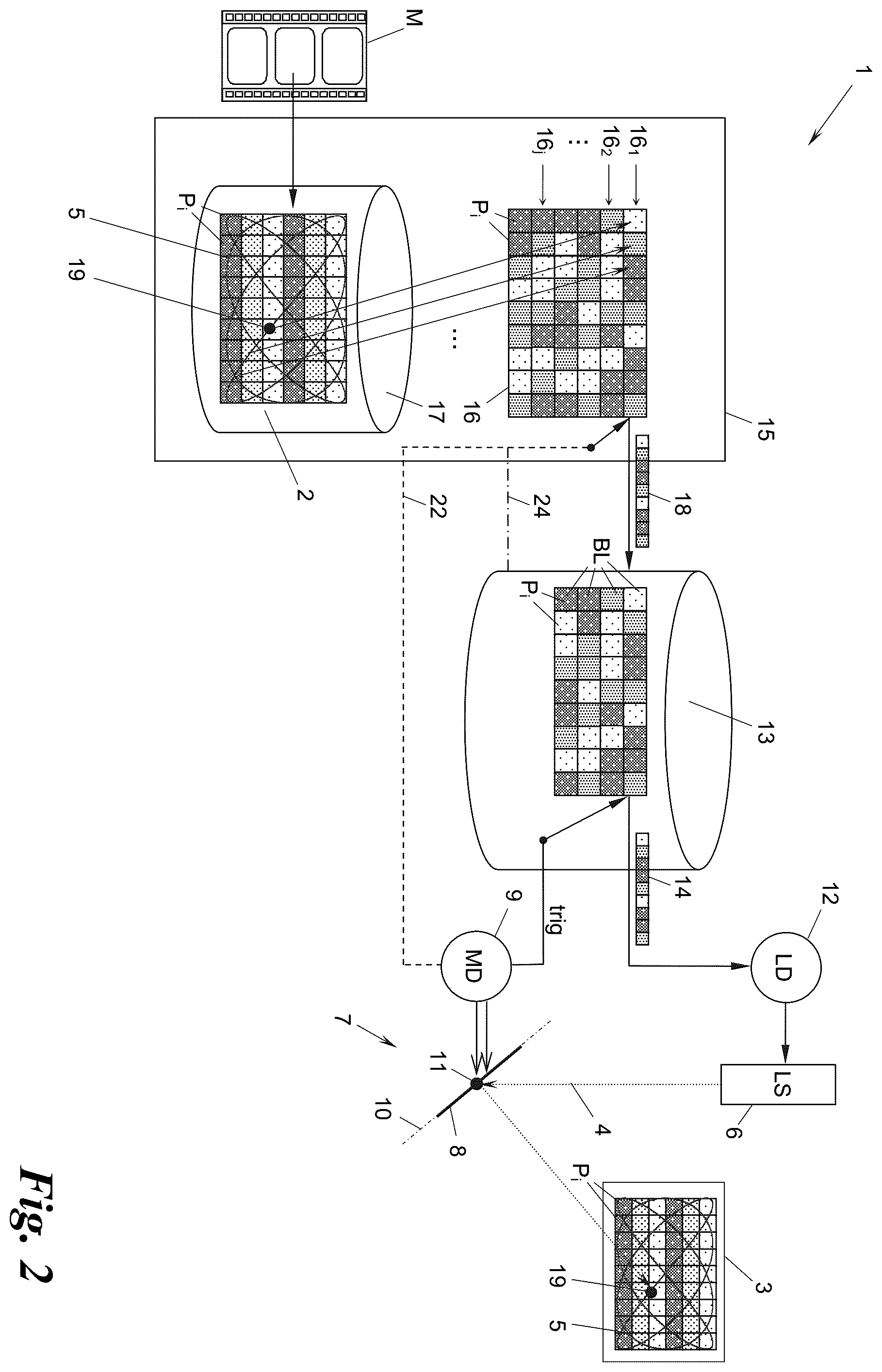Patent US12586498 Figure 2 – Display apparatus