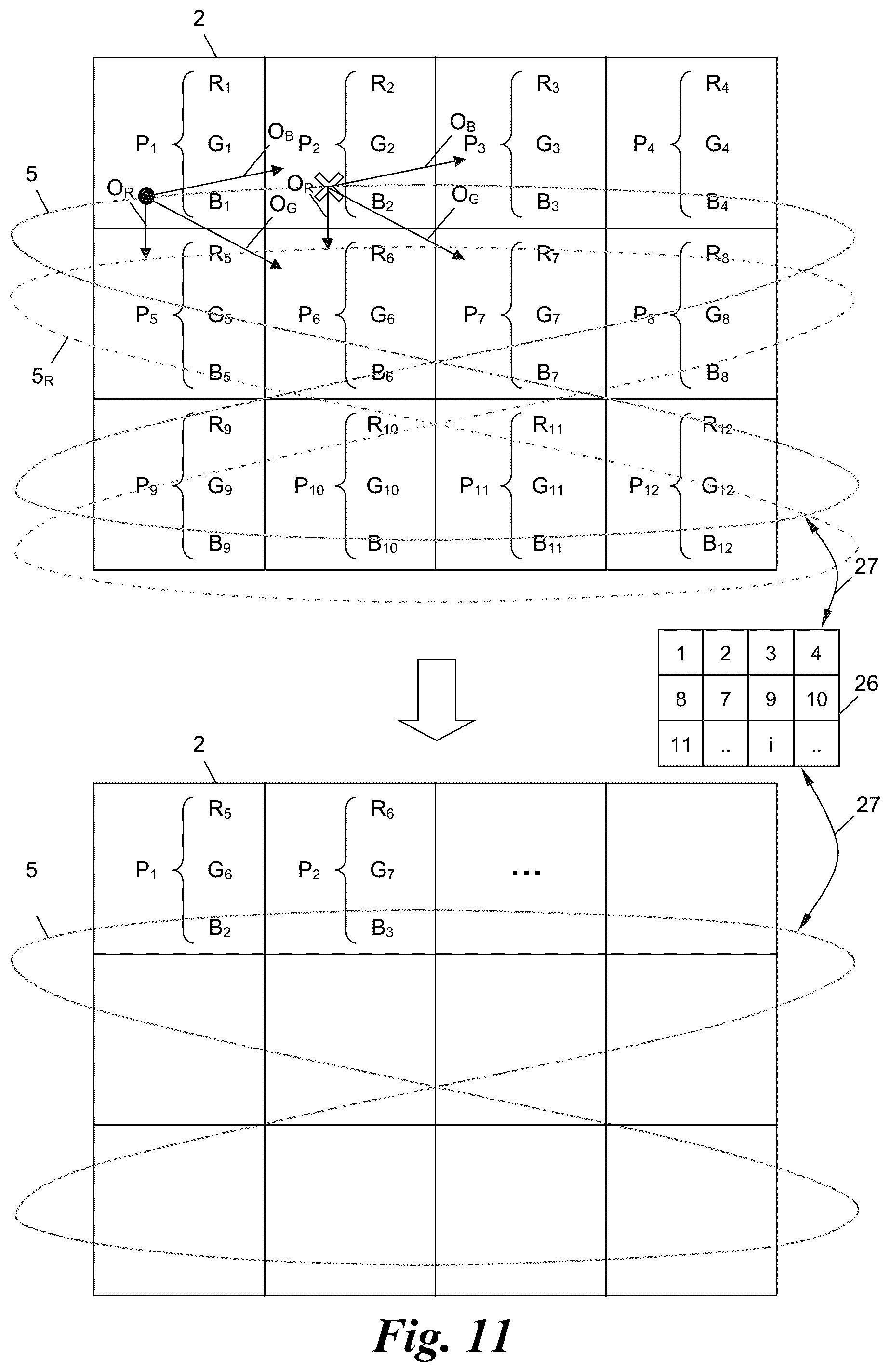 Patent US12586498 Figure 8 – Display apparatus