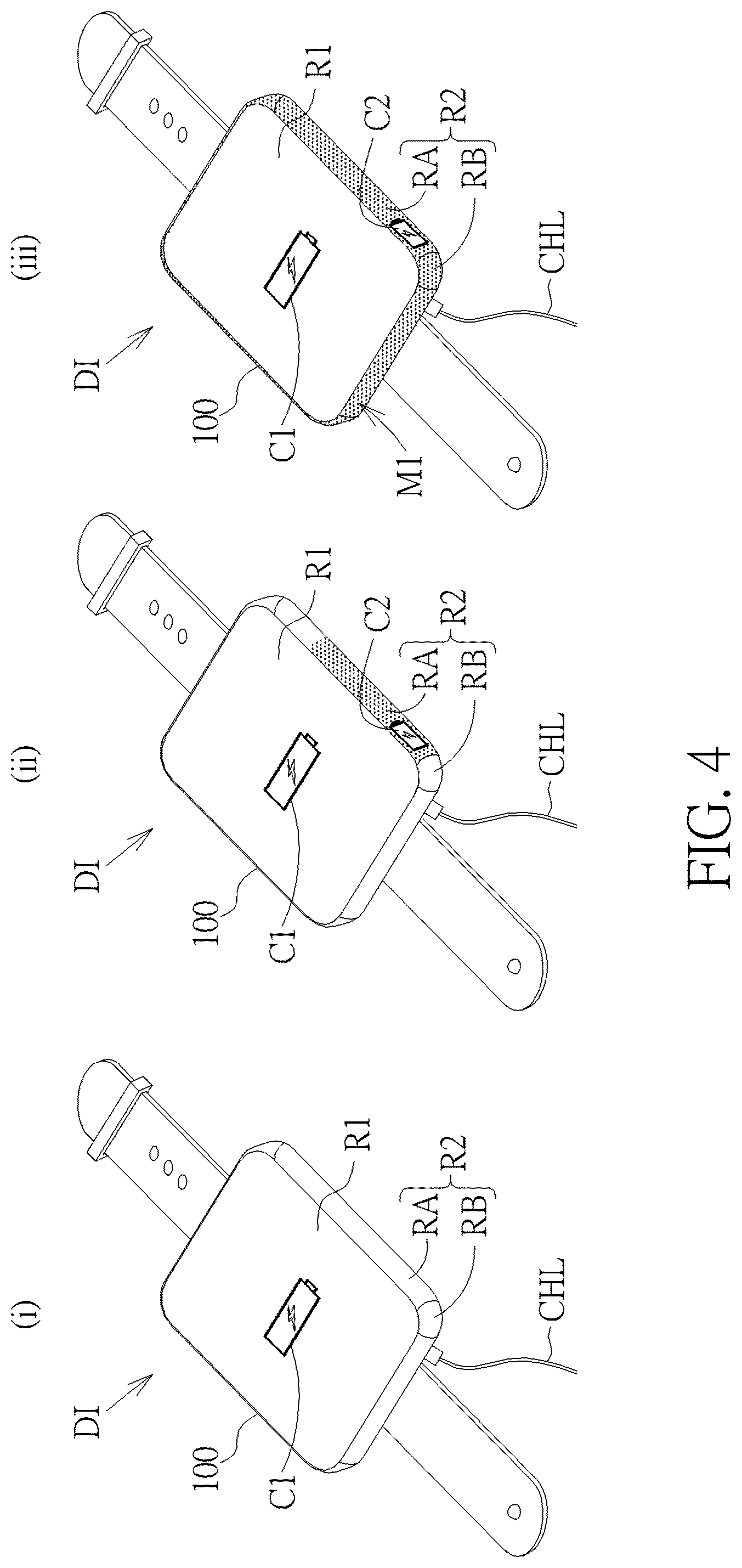 Patent US12586499 Figure 4 – Display device