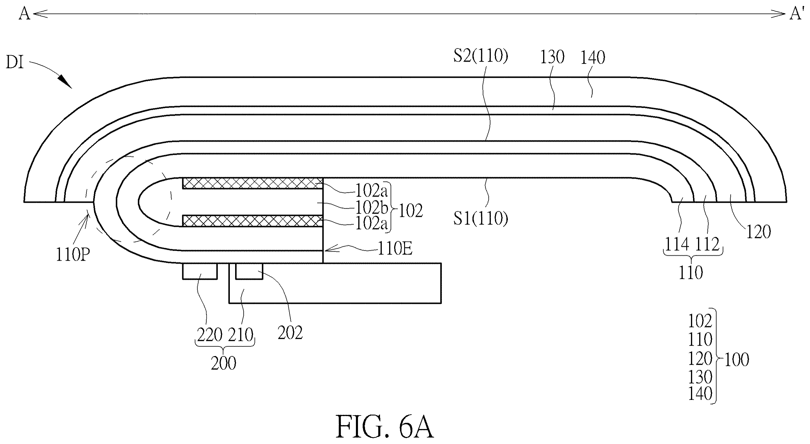 Patent US12586499 Figure 6 – Display device