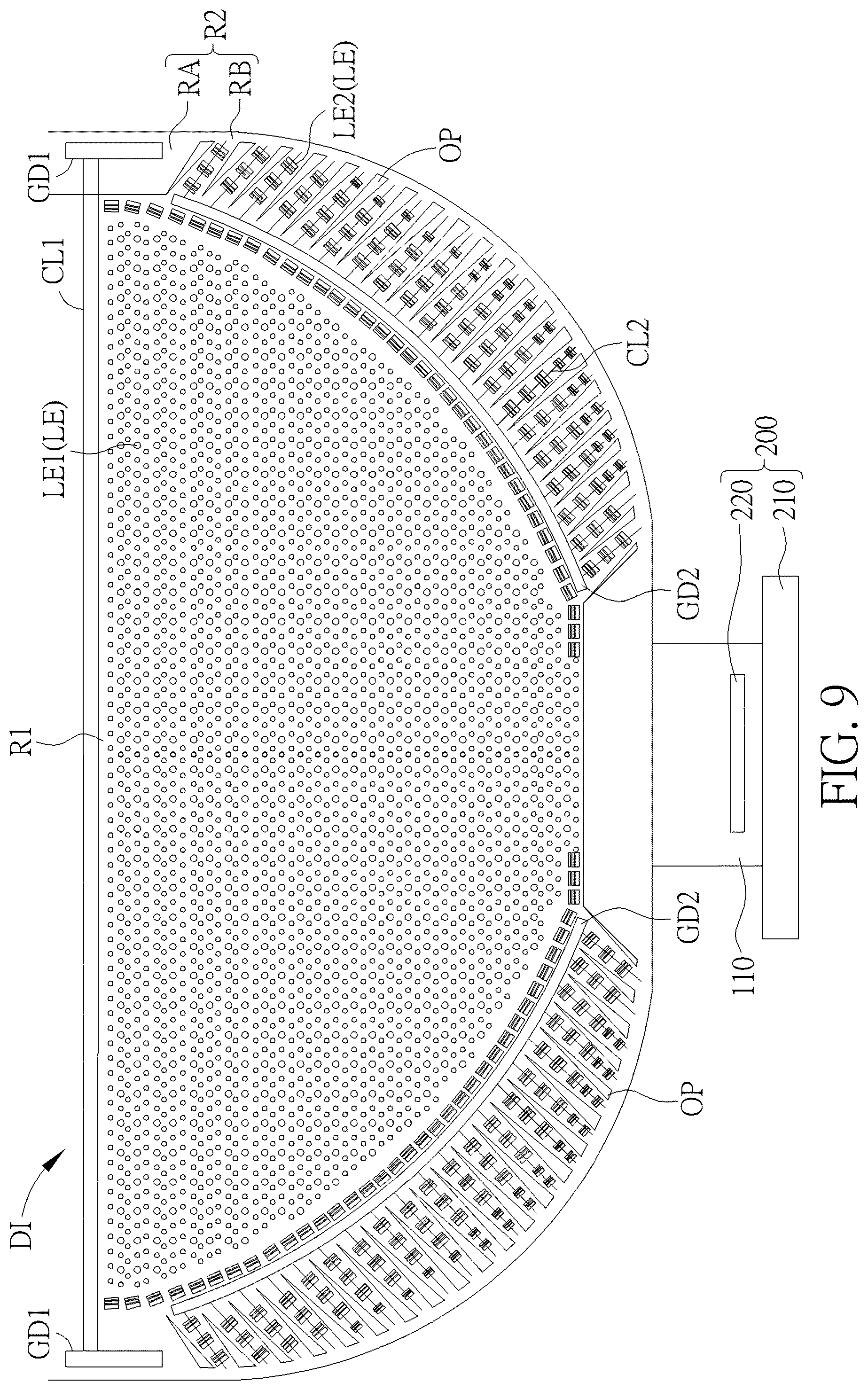 Patent US12586499 Figure 11 – Display device