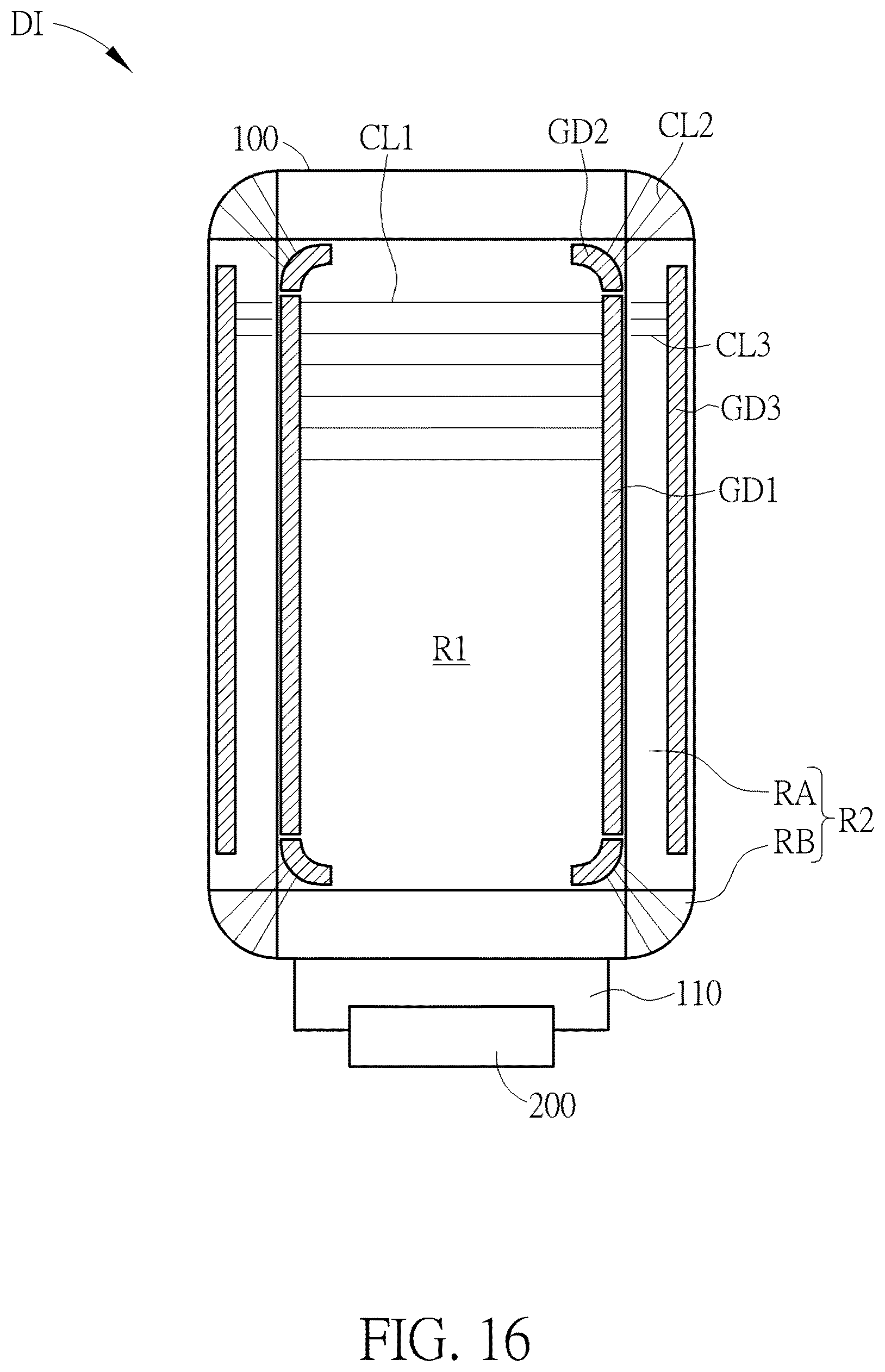 Patent US12586499 Figure 18 – Display device