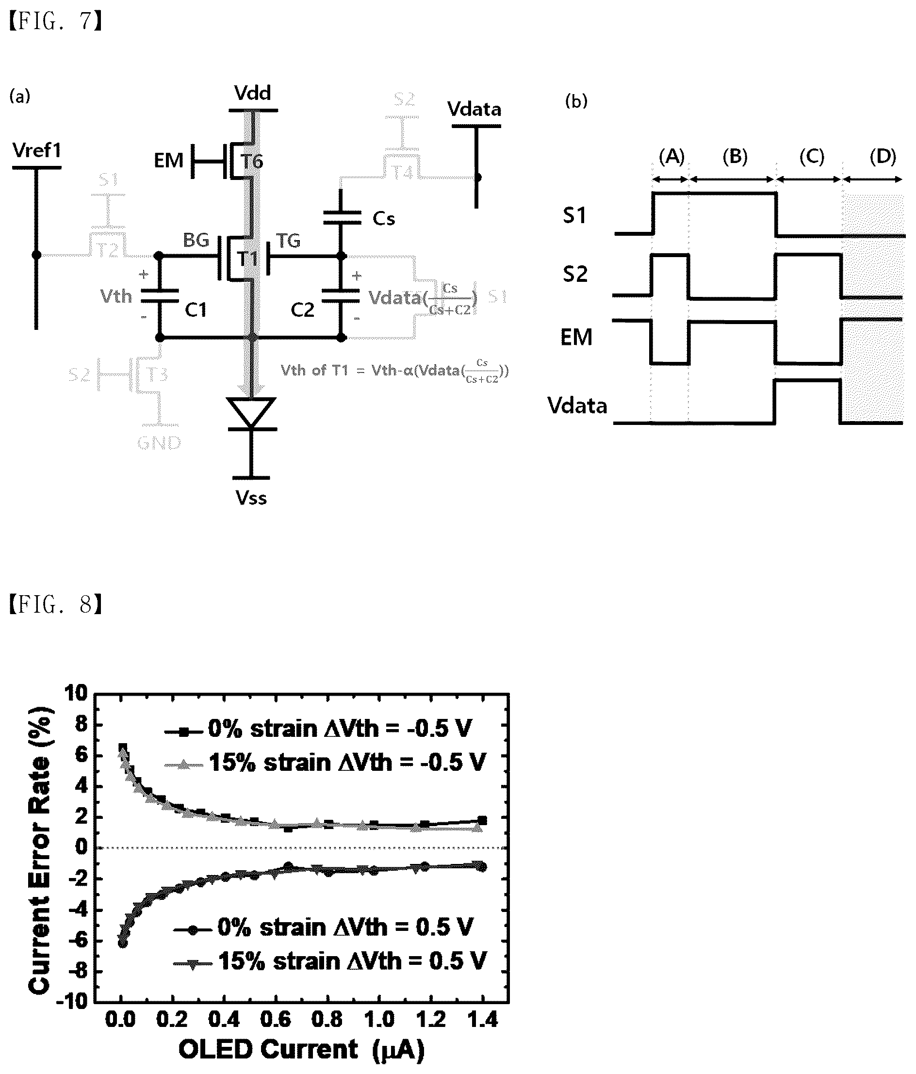 Patent US12586500 Figure 4 – Compensation circuit for stretchable display and stretchable display including same