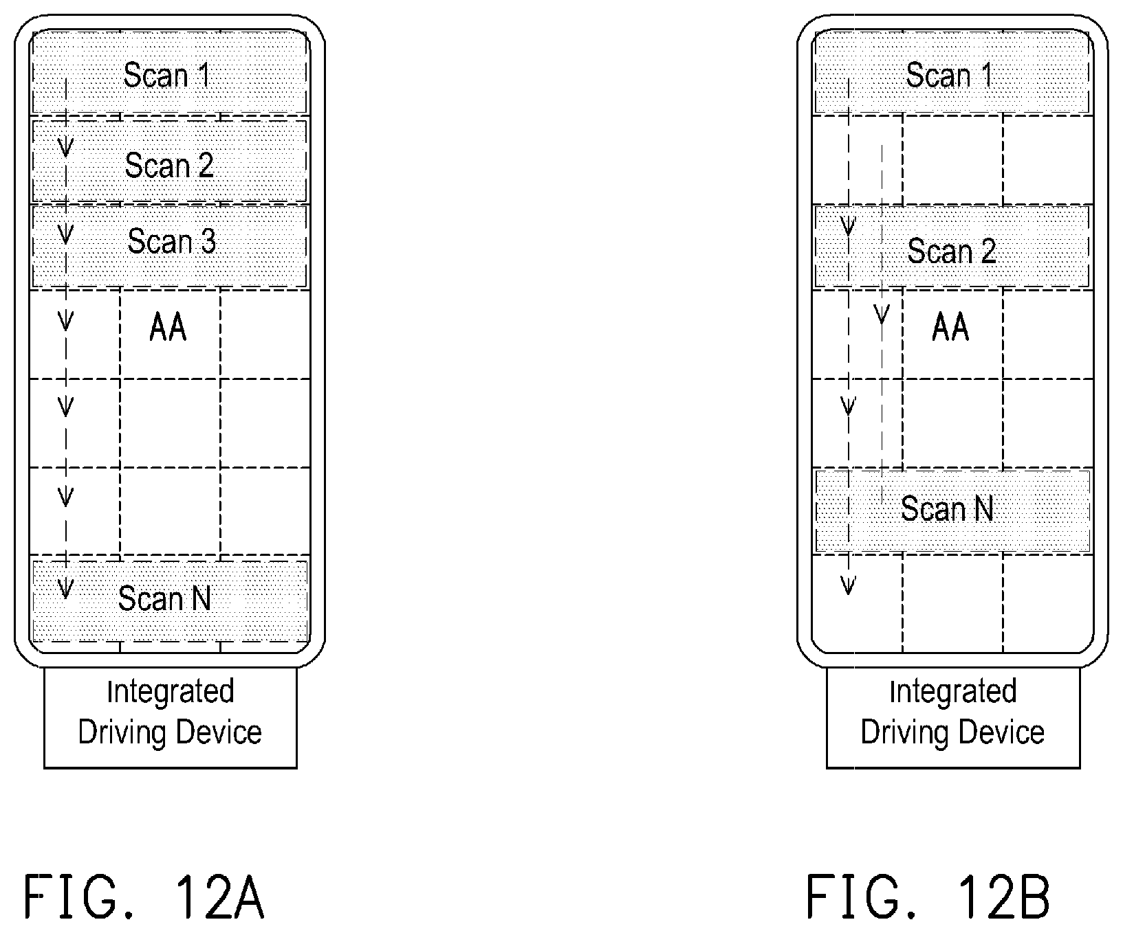 Patent US12586502 Figure 14 – Integrated driving device and operation method thereof