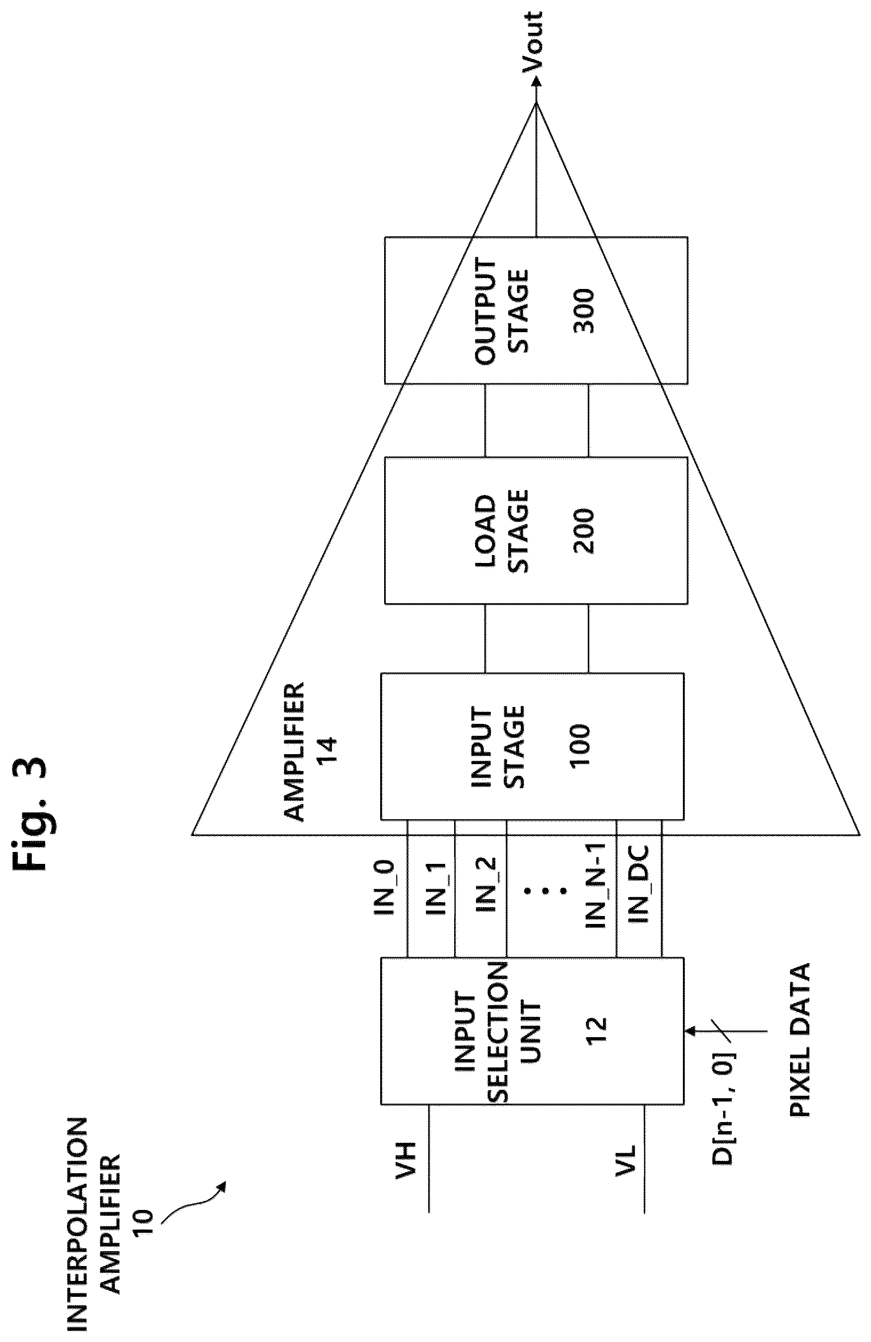 Patent US12586503 Figure 3 – Interpolation amplifier and source driver comprising the same