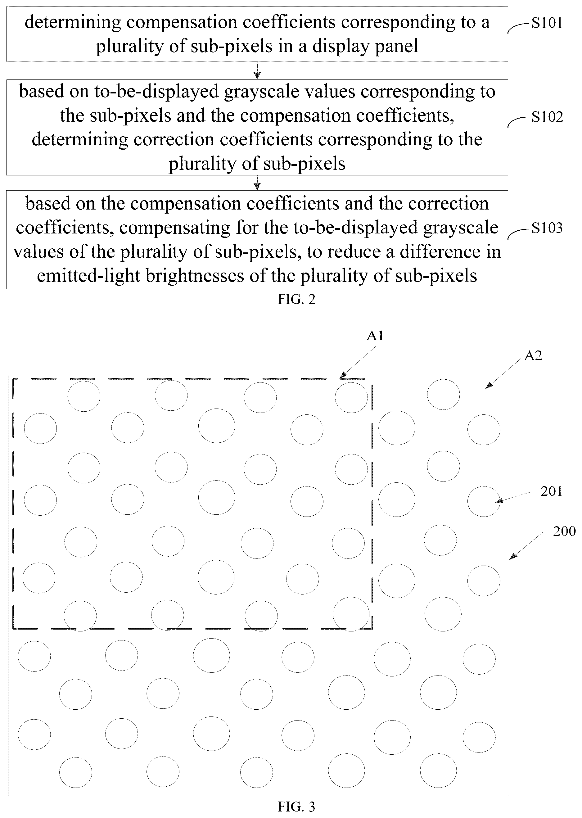 Patent US12586505 Figure 2 – Grayscale compensation method, apparatus and system, display driving method, apparatus and system, and chip and medium