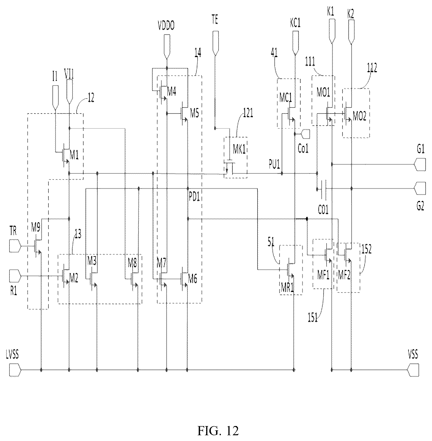 Patent US12586506 Figure 6 – Display driving circuit and display device