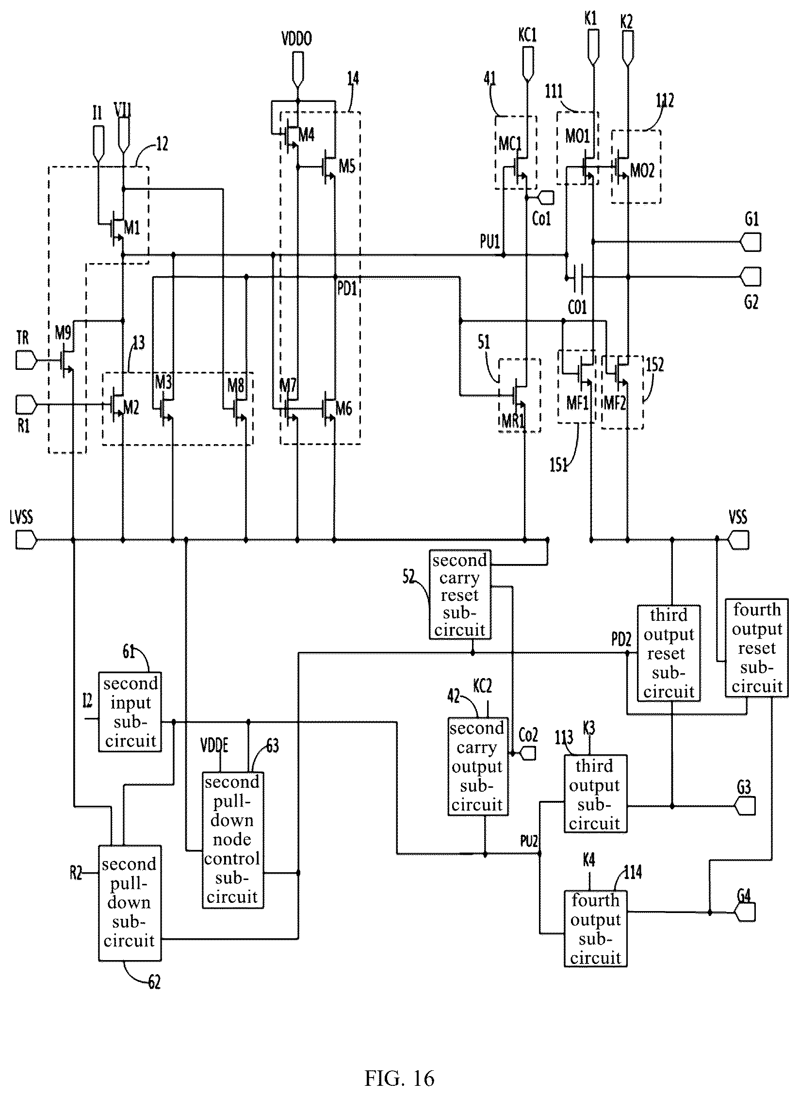 Patent US12586506 Figure 10 – Display driving circuit and display device