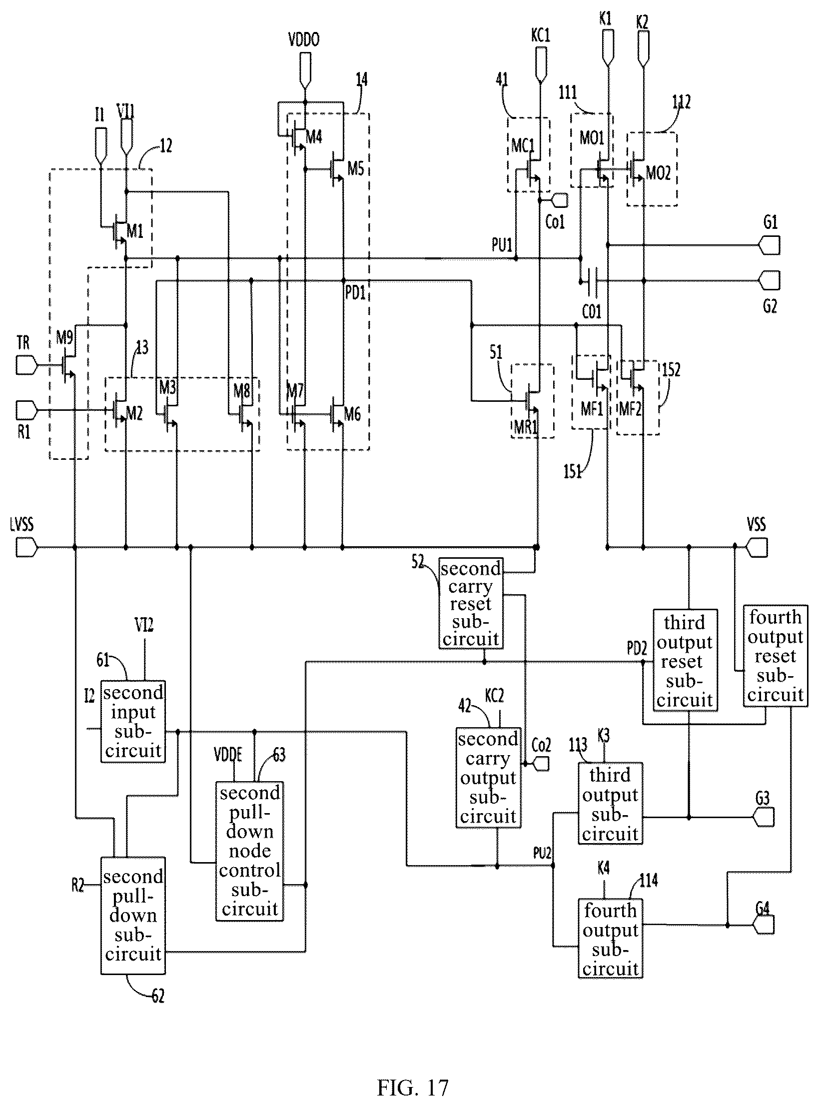 Patent US12586506 Figure 11 – Display driving circuit and display device