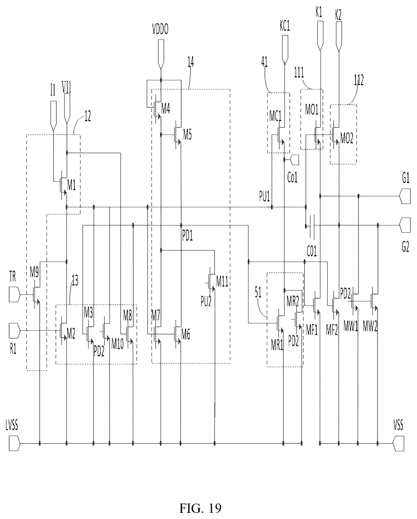 Patent US12586506 Figure 13 – Display driving circuit and display device