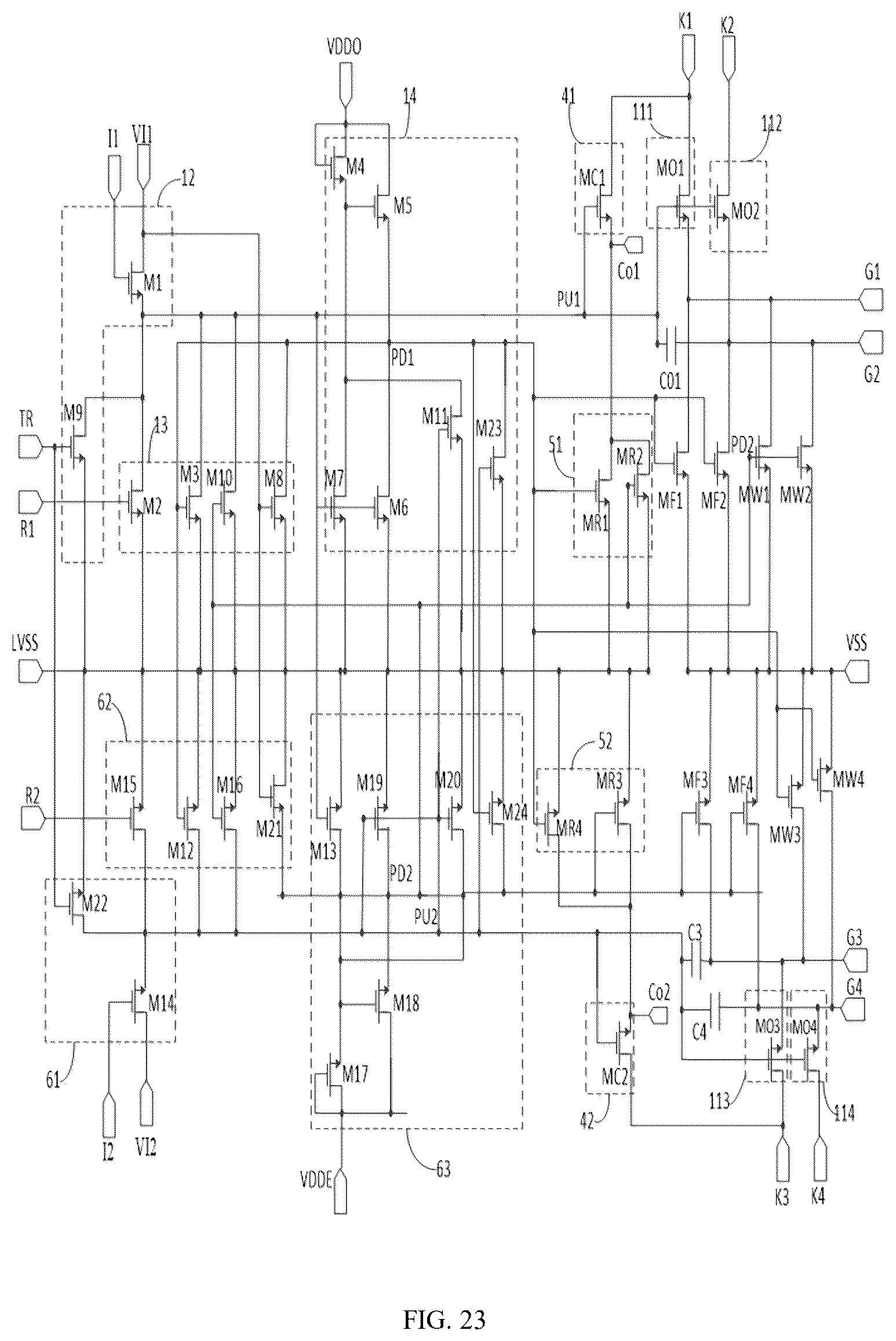 Patent US12586506 Figure 17 – Display driving circuit and display device