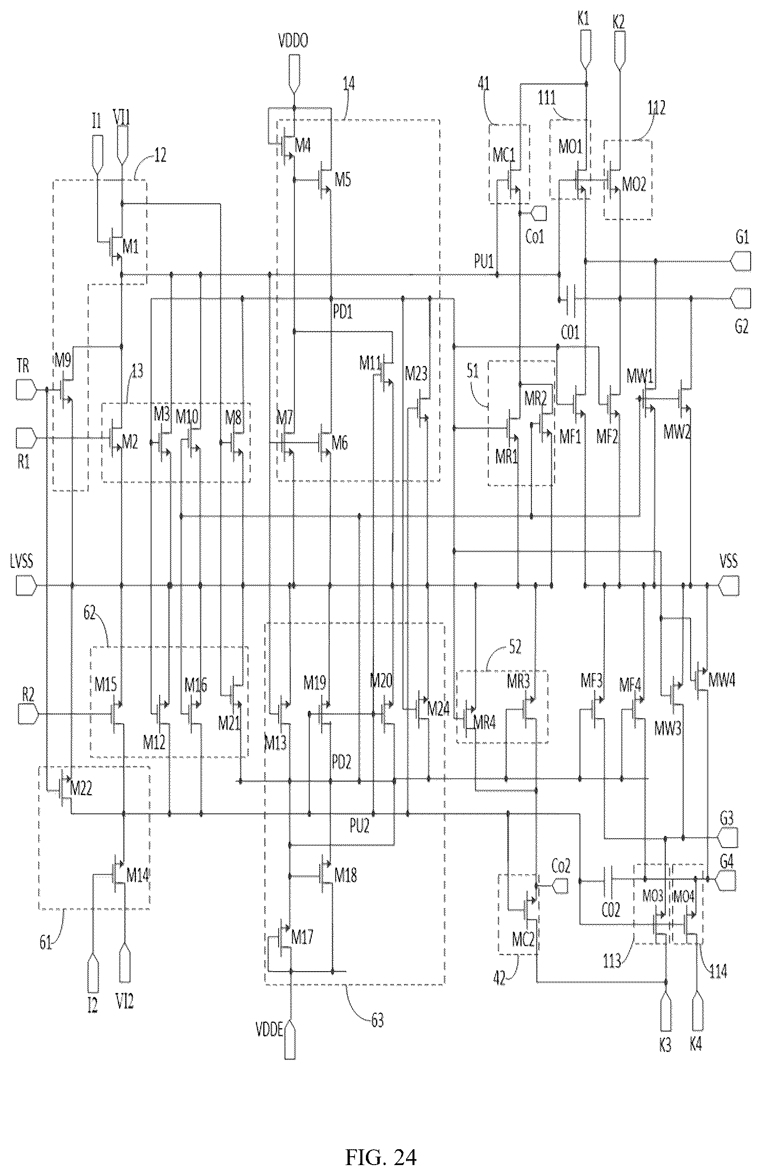 Patent US12586506 Figure 18 – Display driving circuit and display device