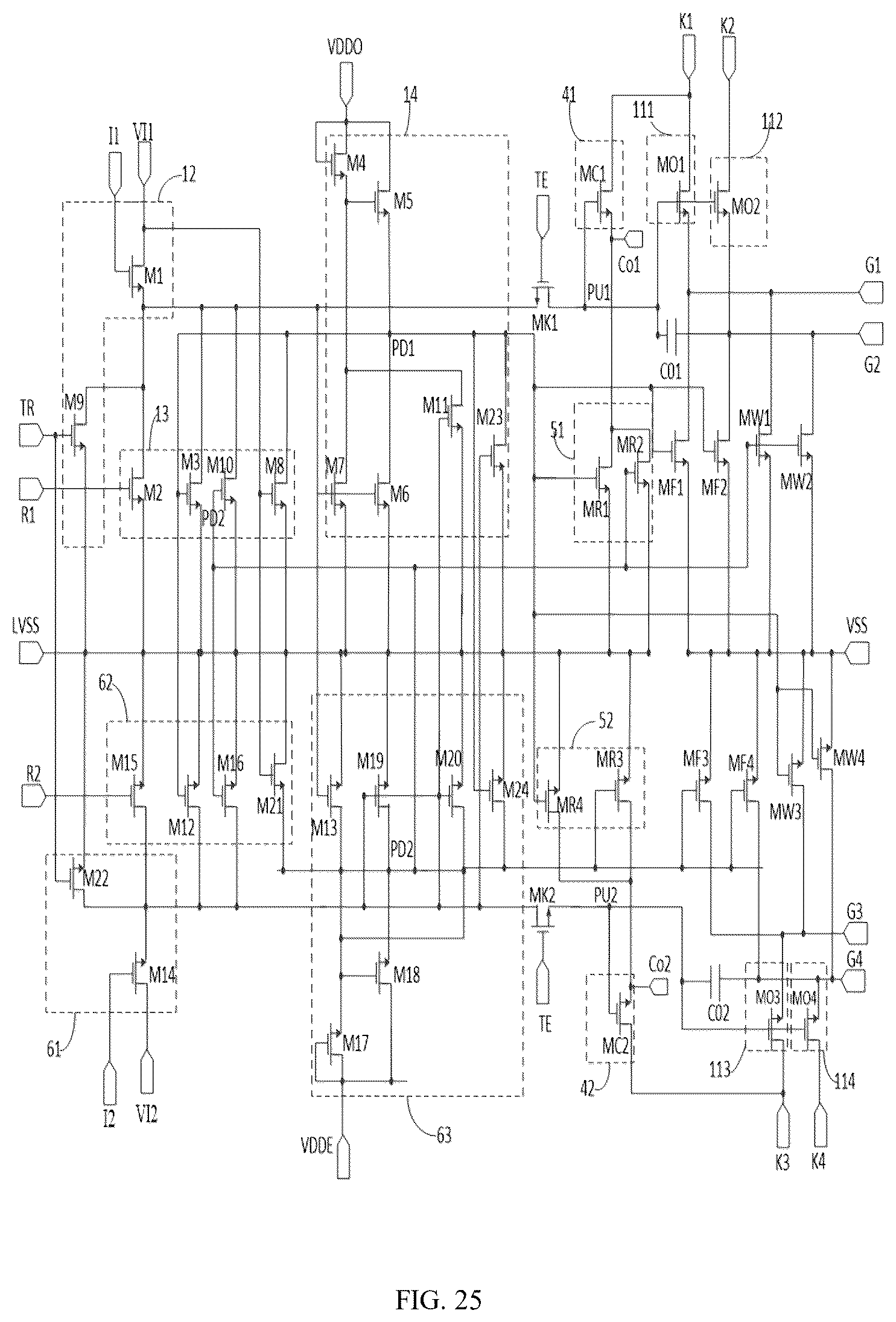 Patent US12586506 Figure 19 – Display driving circuit and display device