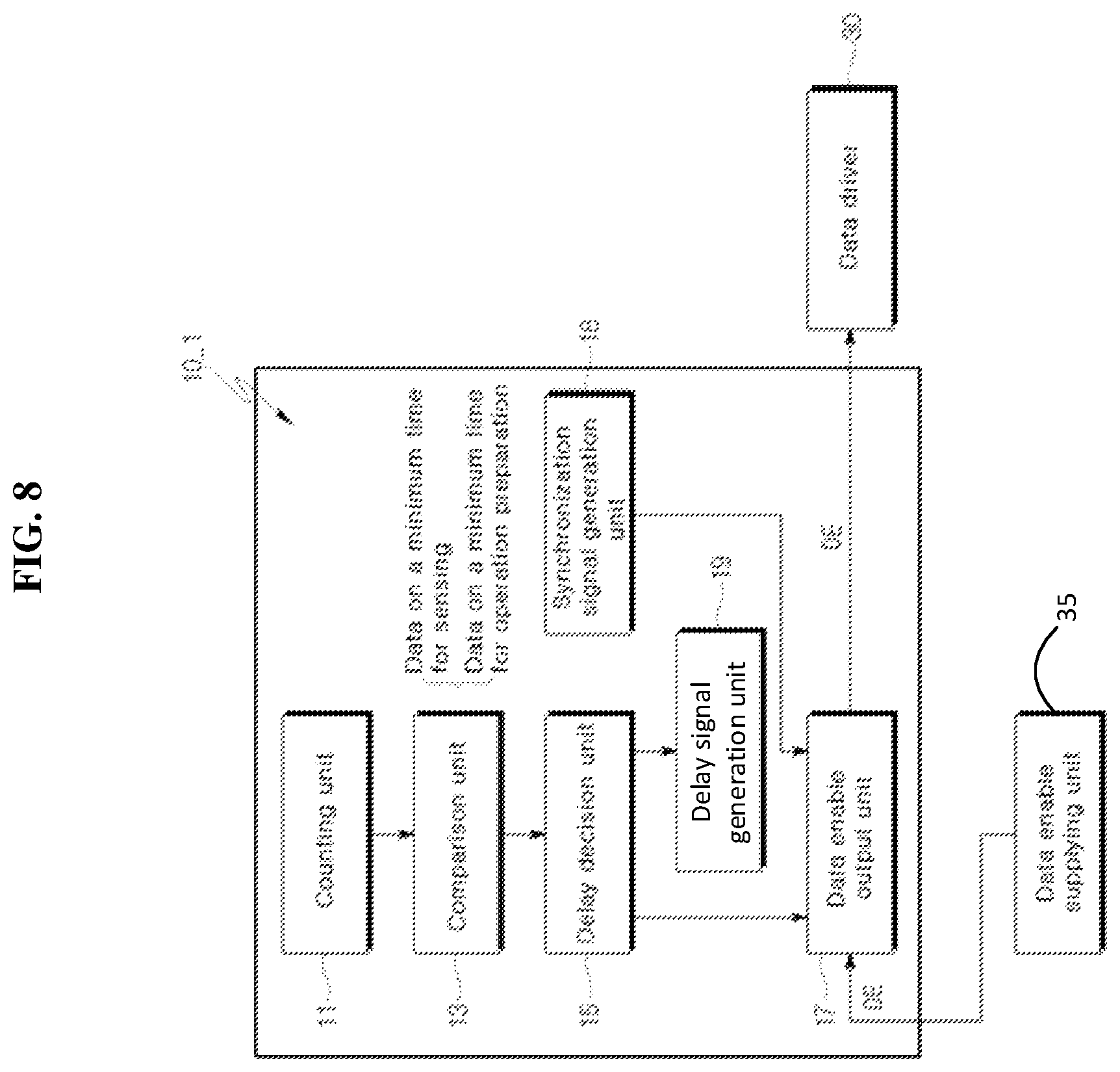 Patent US12586510 Figure 8 – Display device