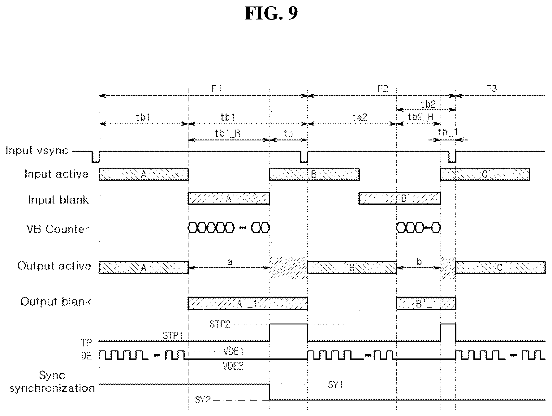 Patent US12586510 Figure 9 – Display device