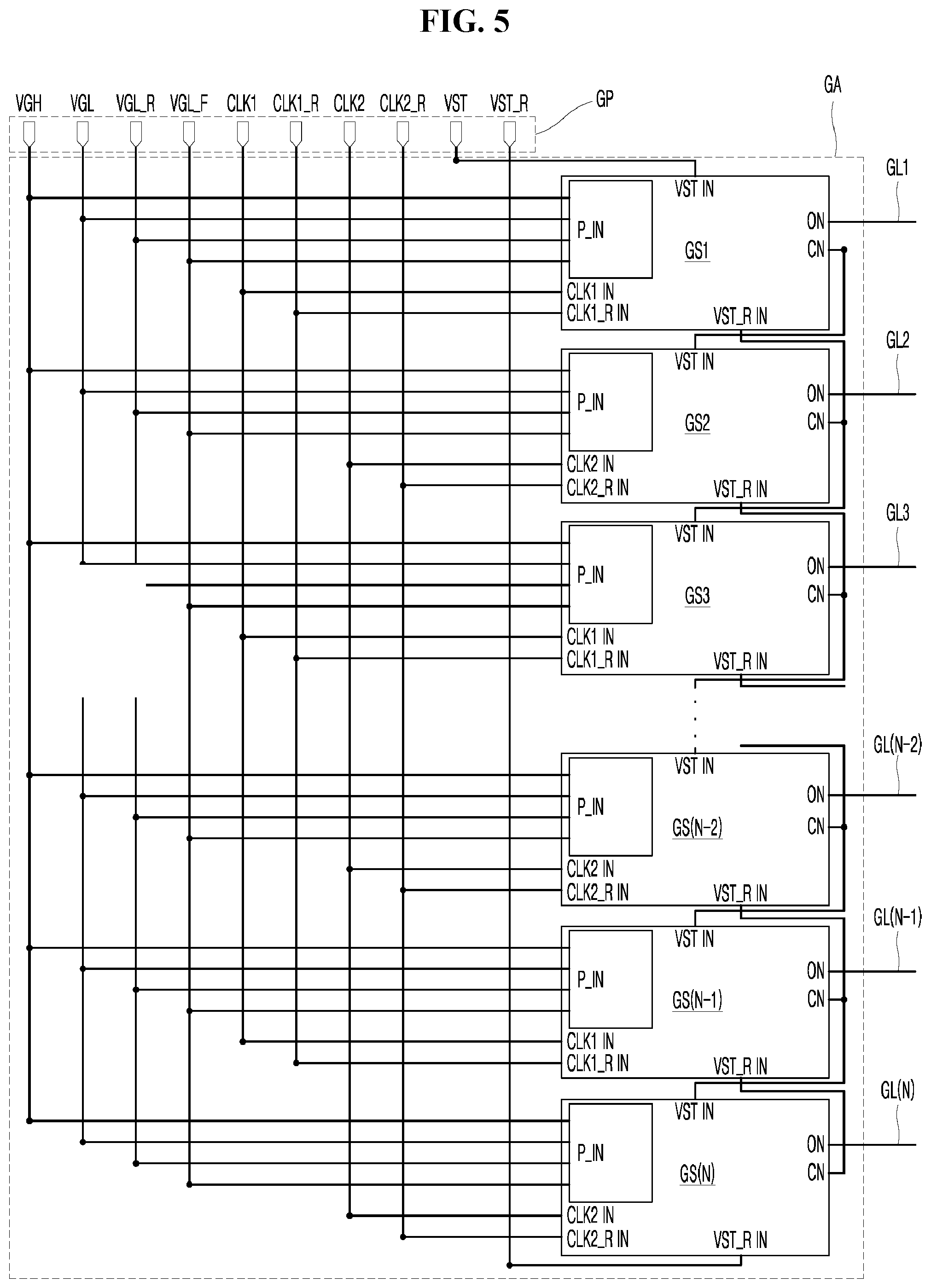 Patent US12586513 Figure 5 – Display device