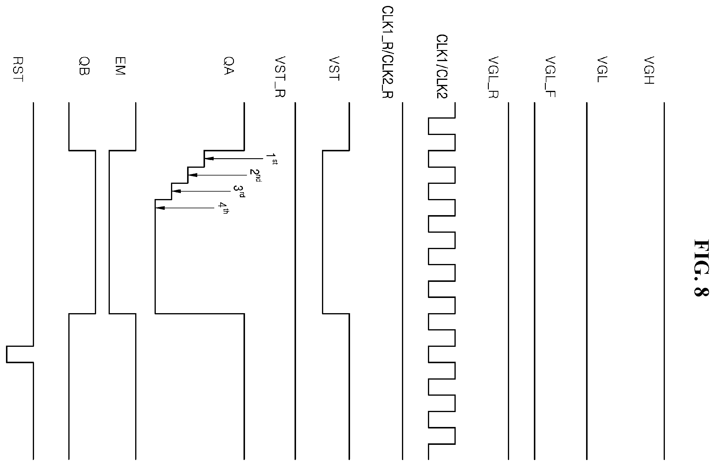 Patent US12586513 Figure 8 – Display device