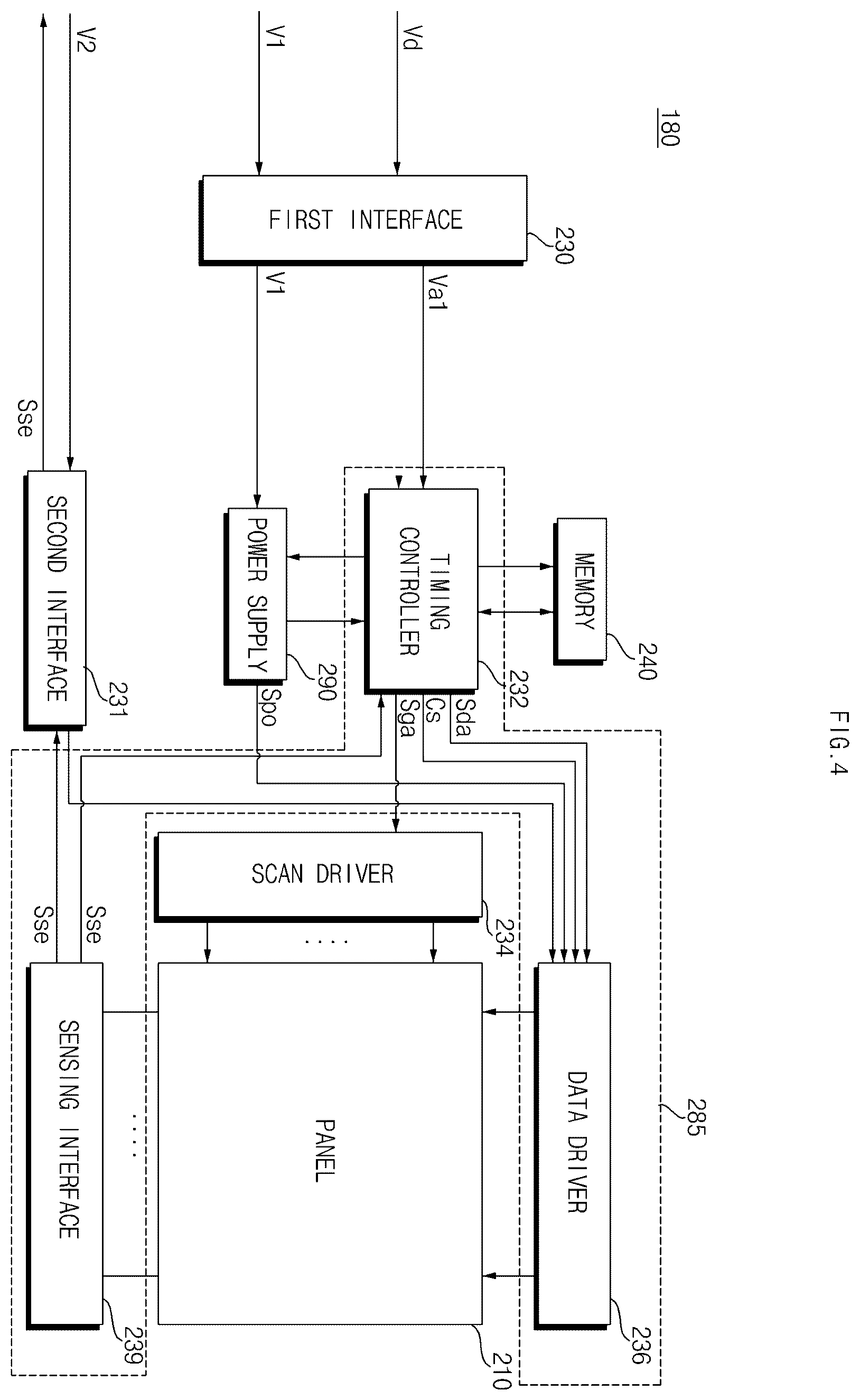 Patent US12586517 Figure 4 – Image display apparatus, and video wall including the same