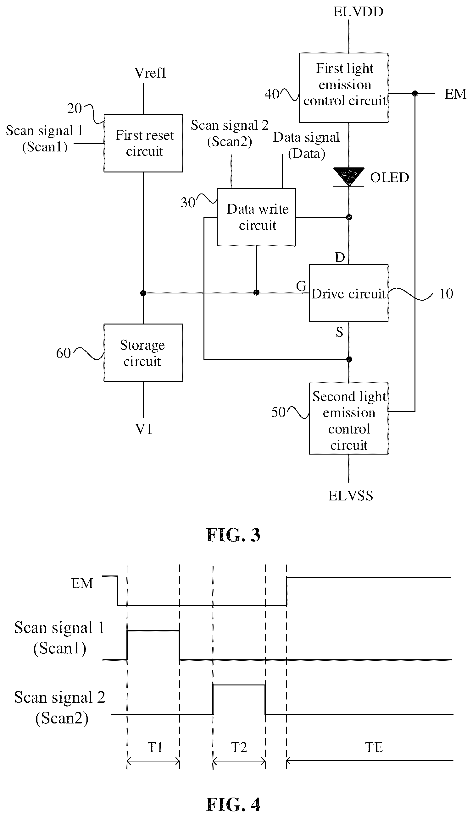 Patent US12586524 Figure 2 – Pixel circuit and display panel