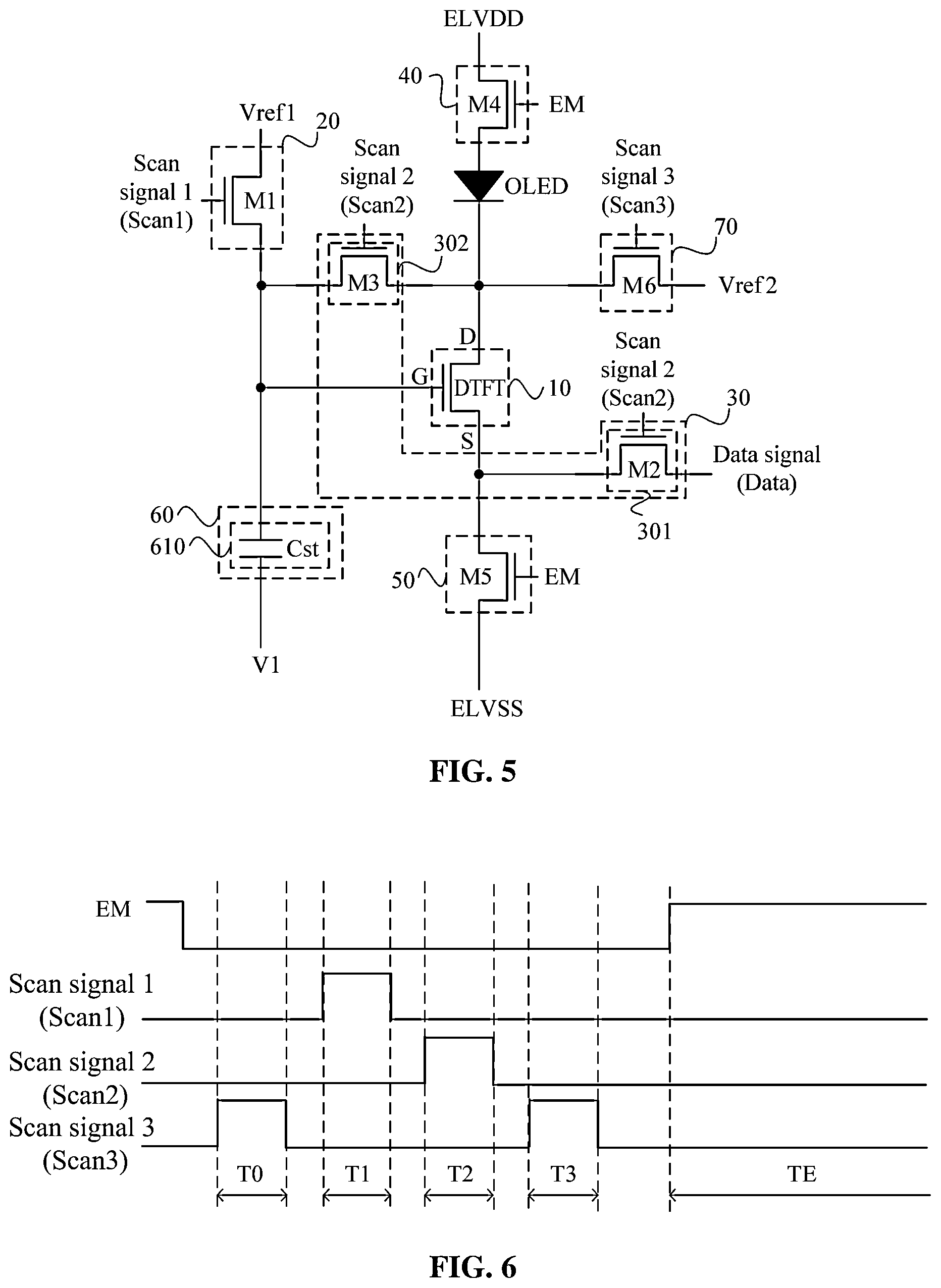 Patent US12586524 Figure 3 – Pixel circuit and display panel