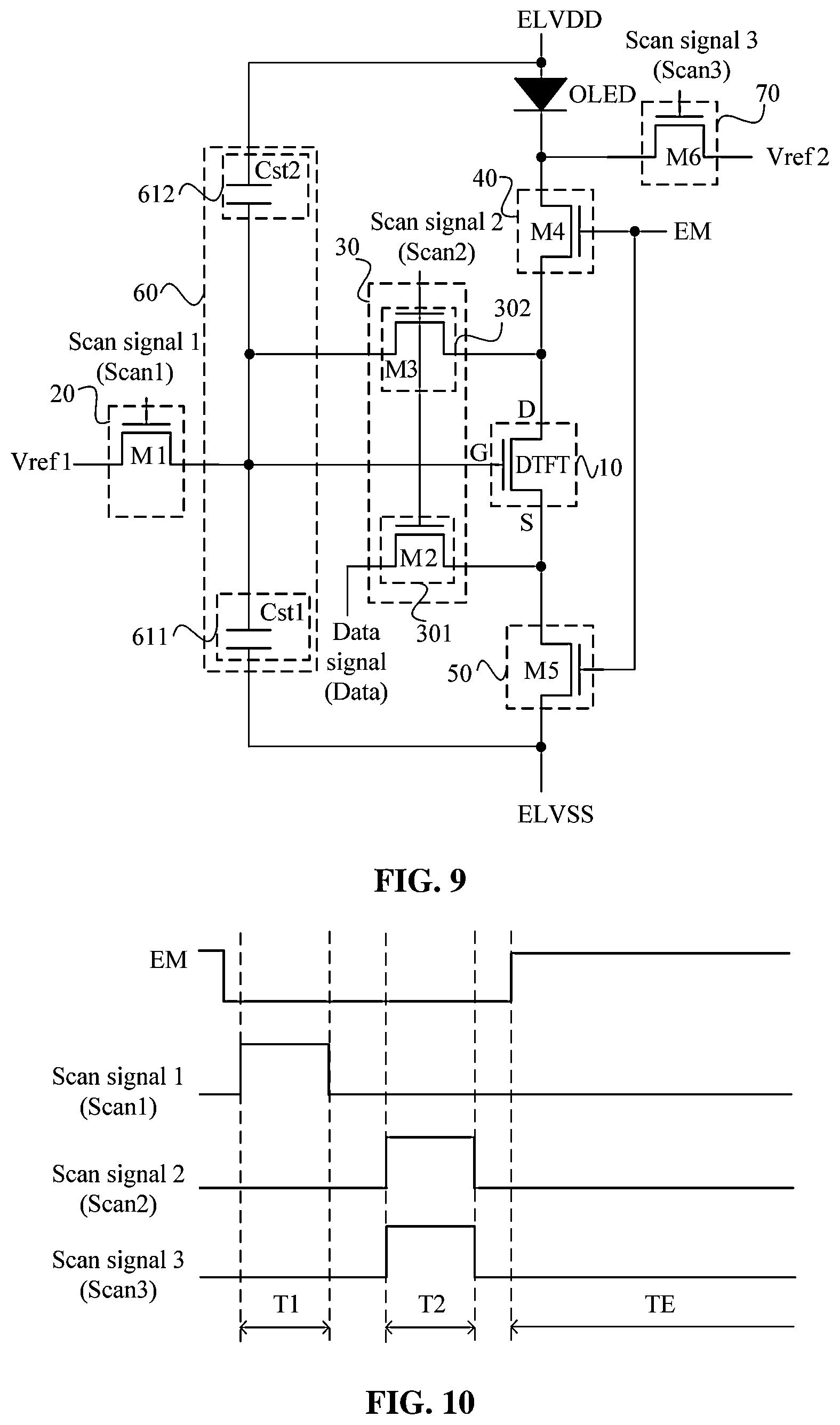 Patent US12586524 Figure 6 – Pixel circuit and display panel