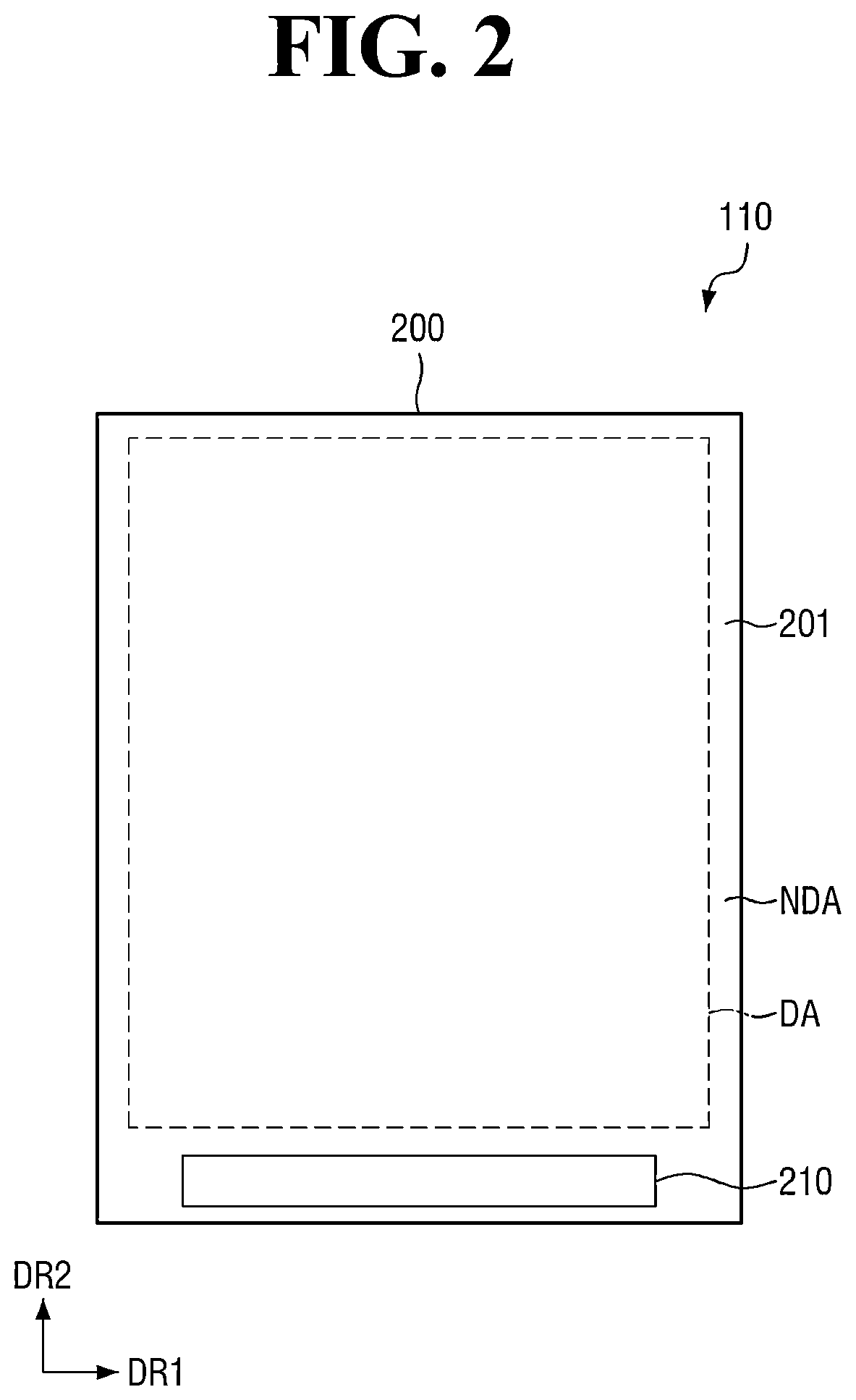Patent US12586526 Figure 2 – Display device and mobile electronic device including the same