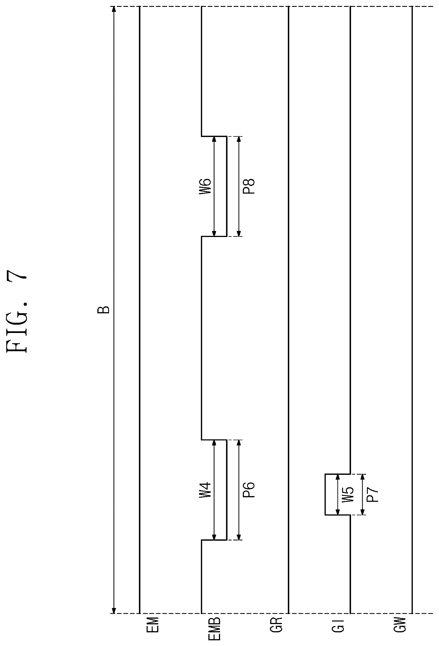 Patent US12586527 Figure 7 – Pixel driving circuit, display device including the same, and method for driving the display device