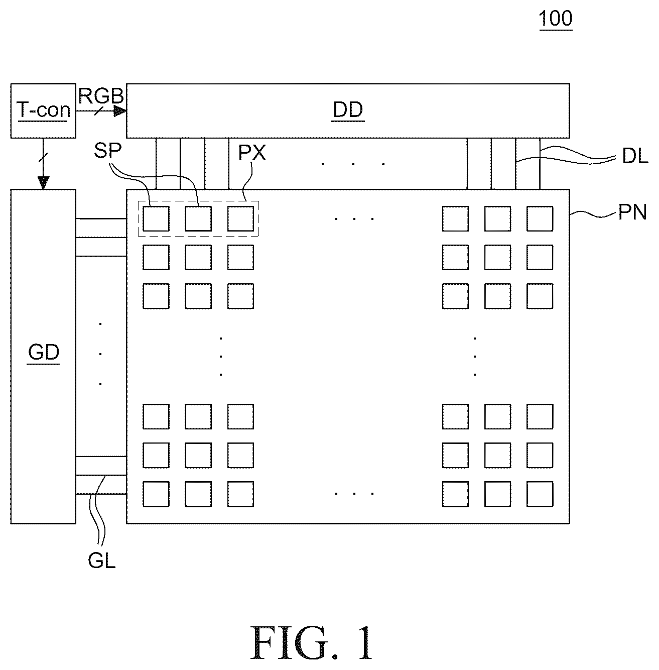 Patent US12586529 — Display apparatus — Figure 1