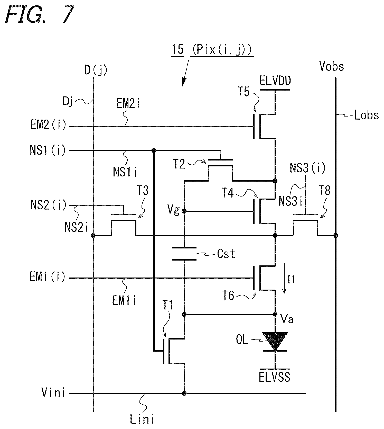 Patent US12586531 Figure 7 – Display device and method for driving same