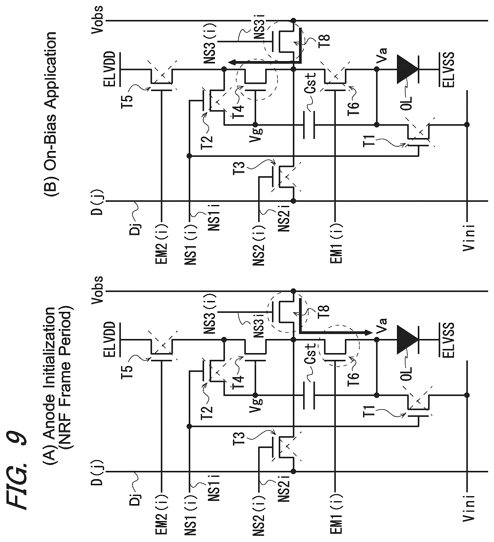 Patent US12586531 Figure 9 – Display device and method for driving same