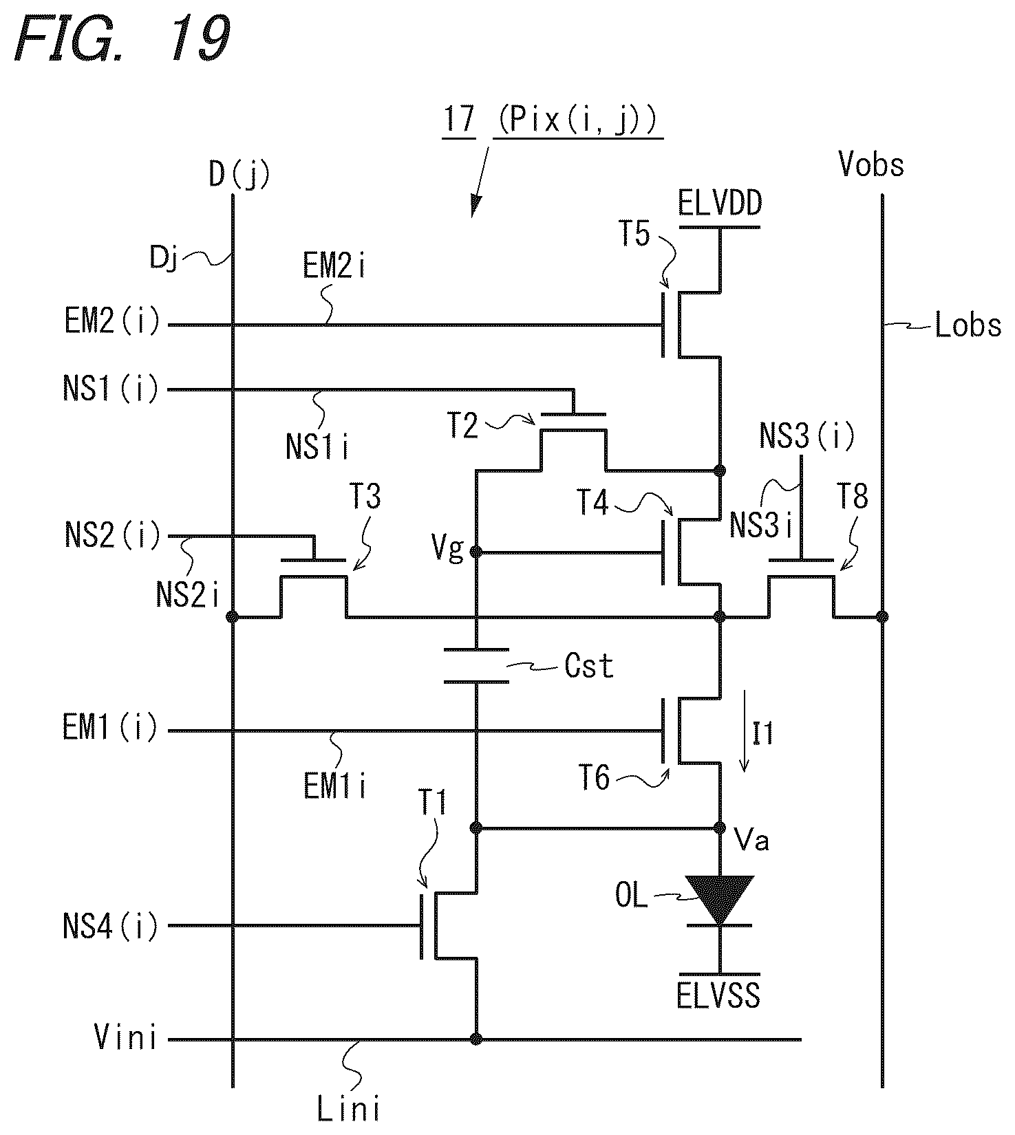 Patent US12586531 Figure 19 – Display device and method for driving same
