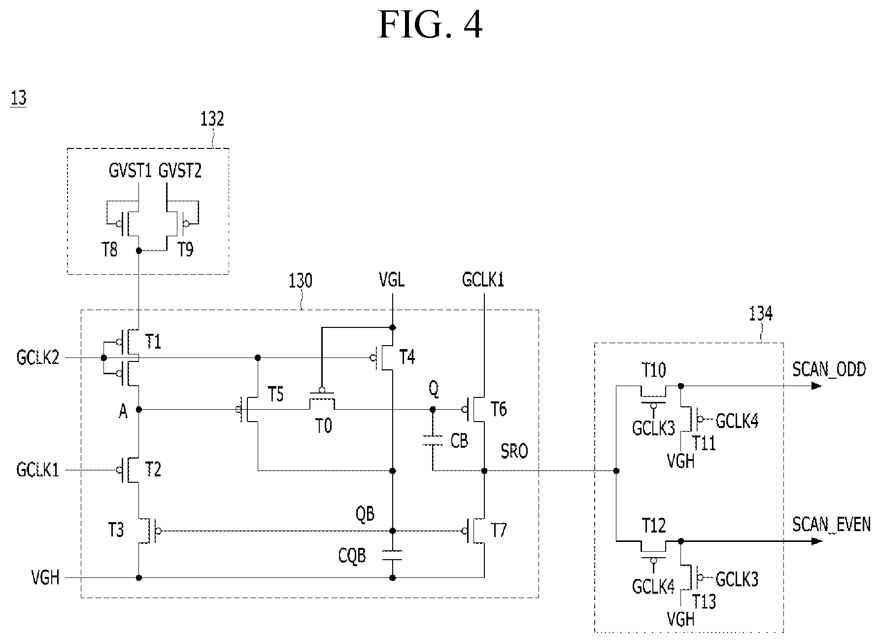 Patent US12586533 Figure 3 – Gate driver and display device including same