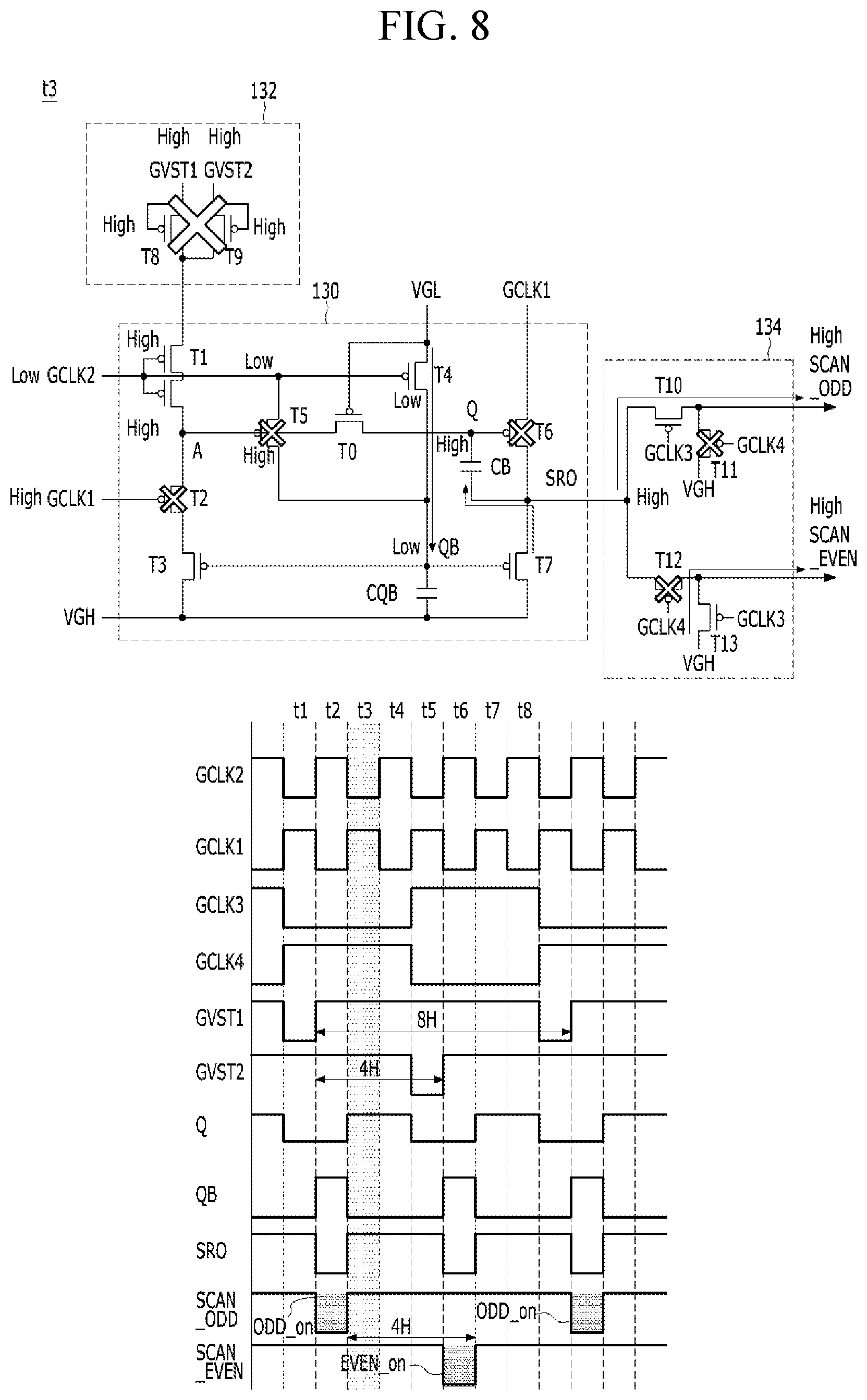 Patent US12586533 Figure 7 – Gate driver and display device including same