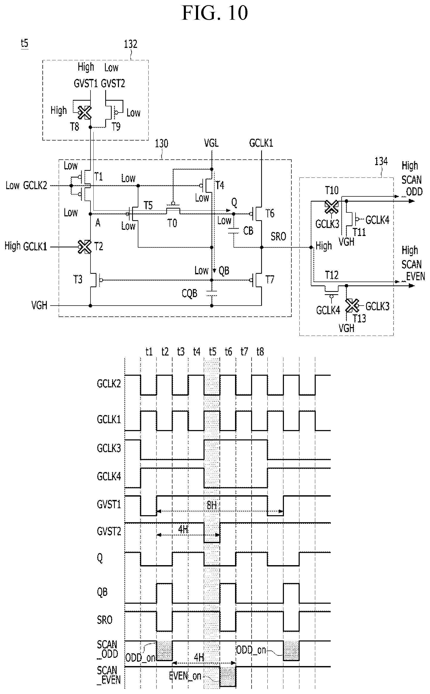 Patent US12586533 Figure 9 – Gate driver and display device including same