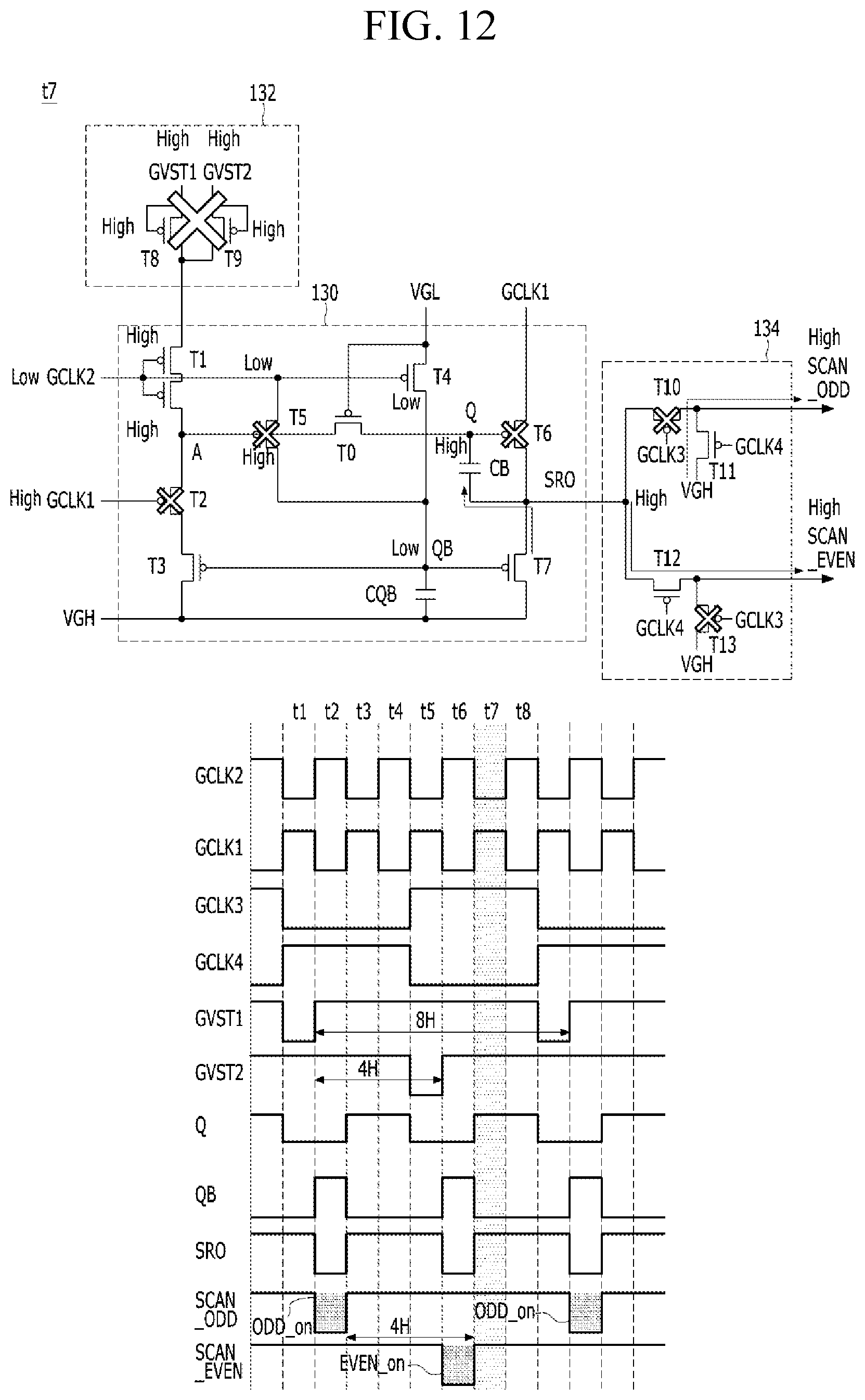 Patent US12586533 Figure 11 – Gate driver and display device including same