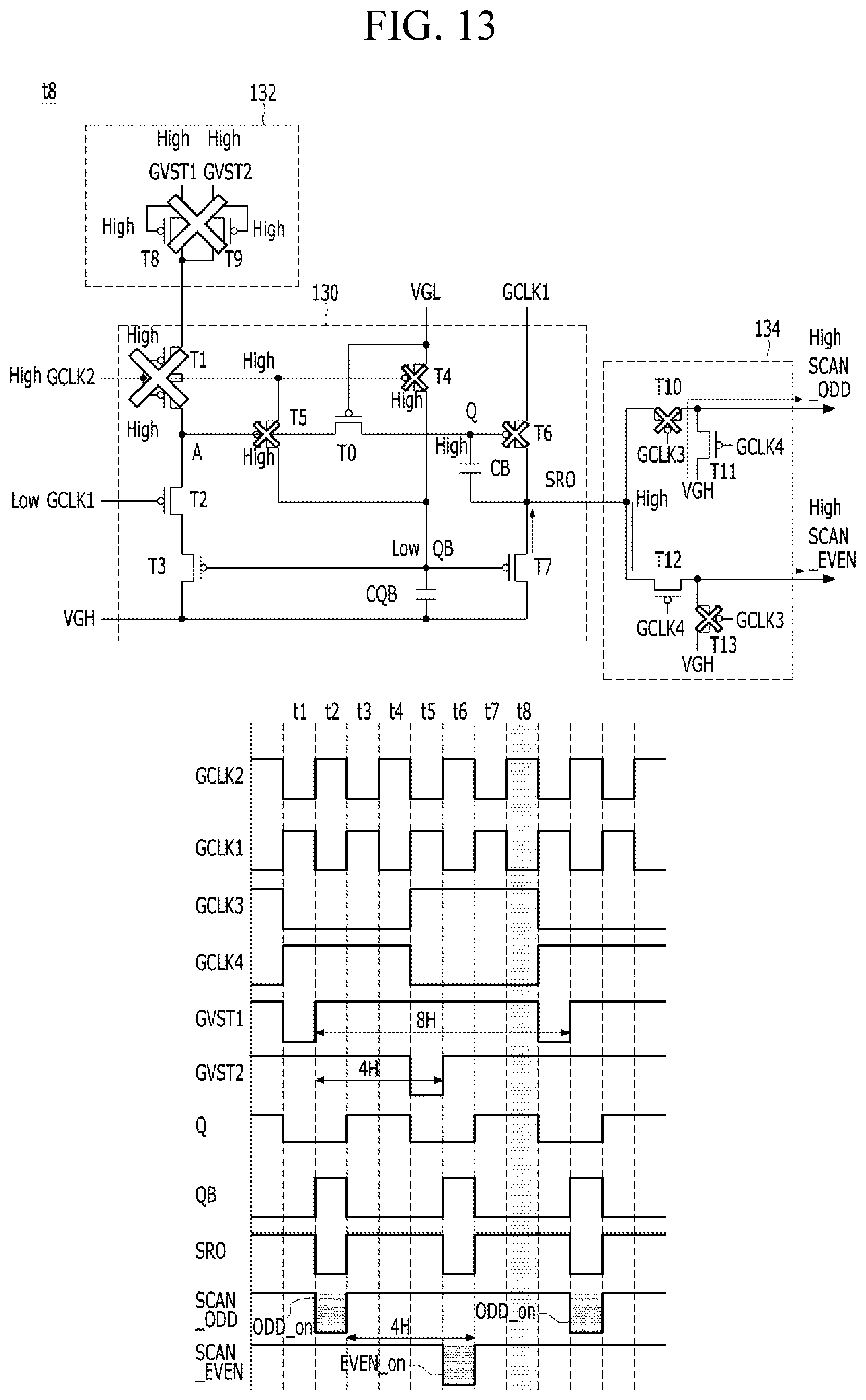 Patent US12586533 Figure 12 – Gate driver and display device including same