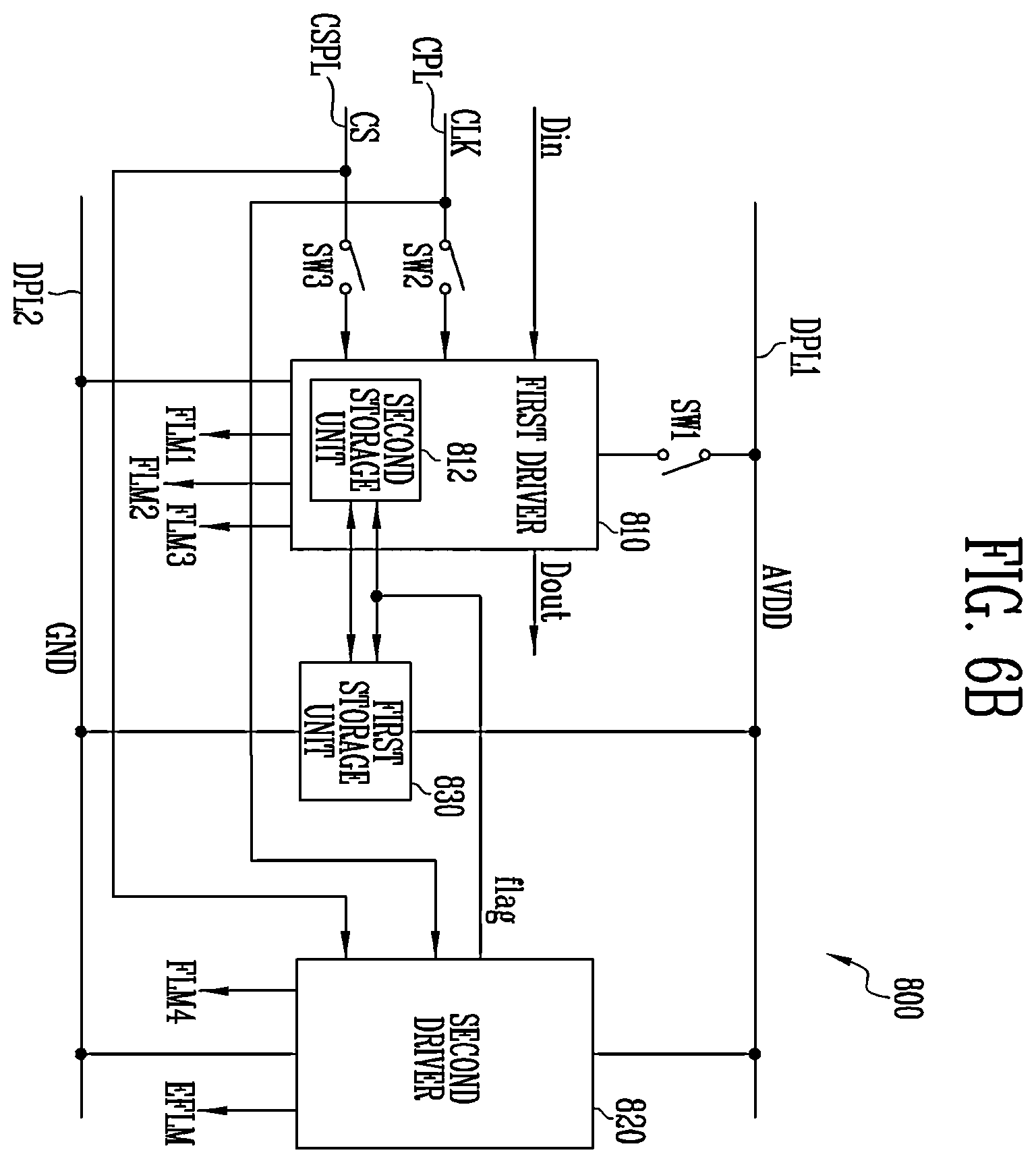 Patent US12586534 Figure 7 – Driving circuit unit, display device including the same, and method of driving the same