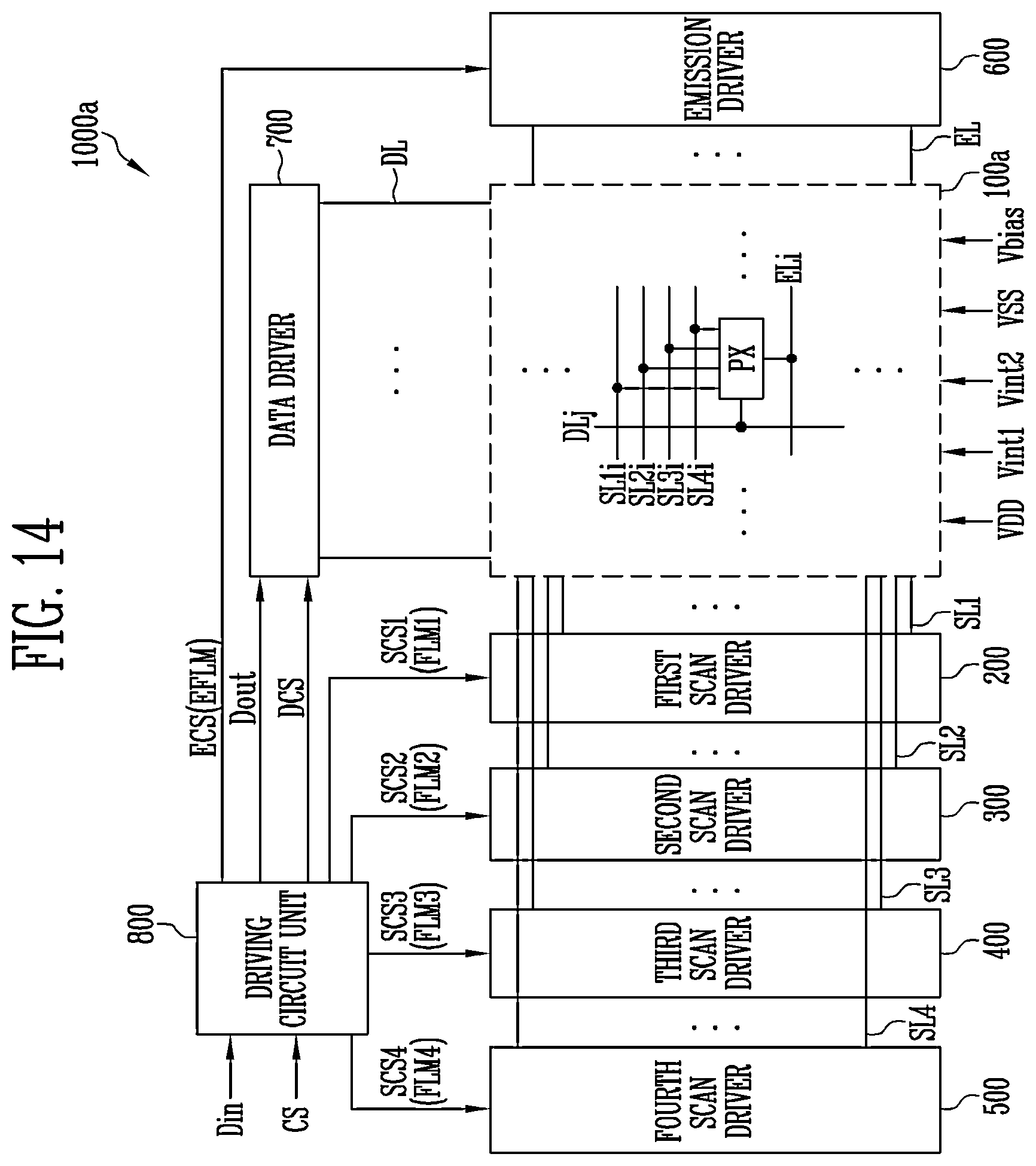 Patent US12586534 Figure 16 – Driving circuit unit, display device including the same, and method of driving the same