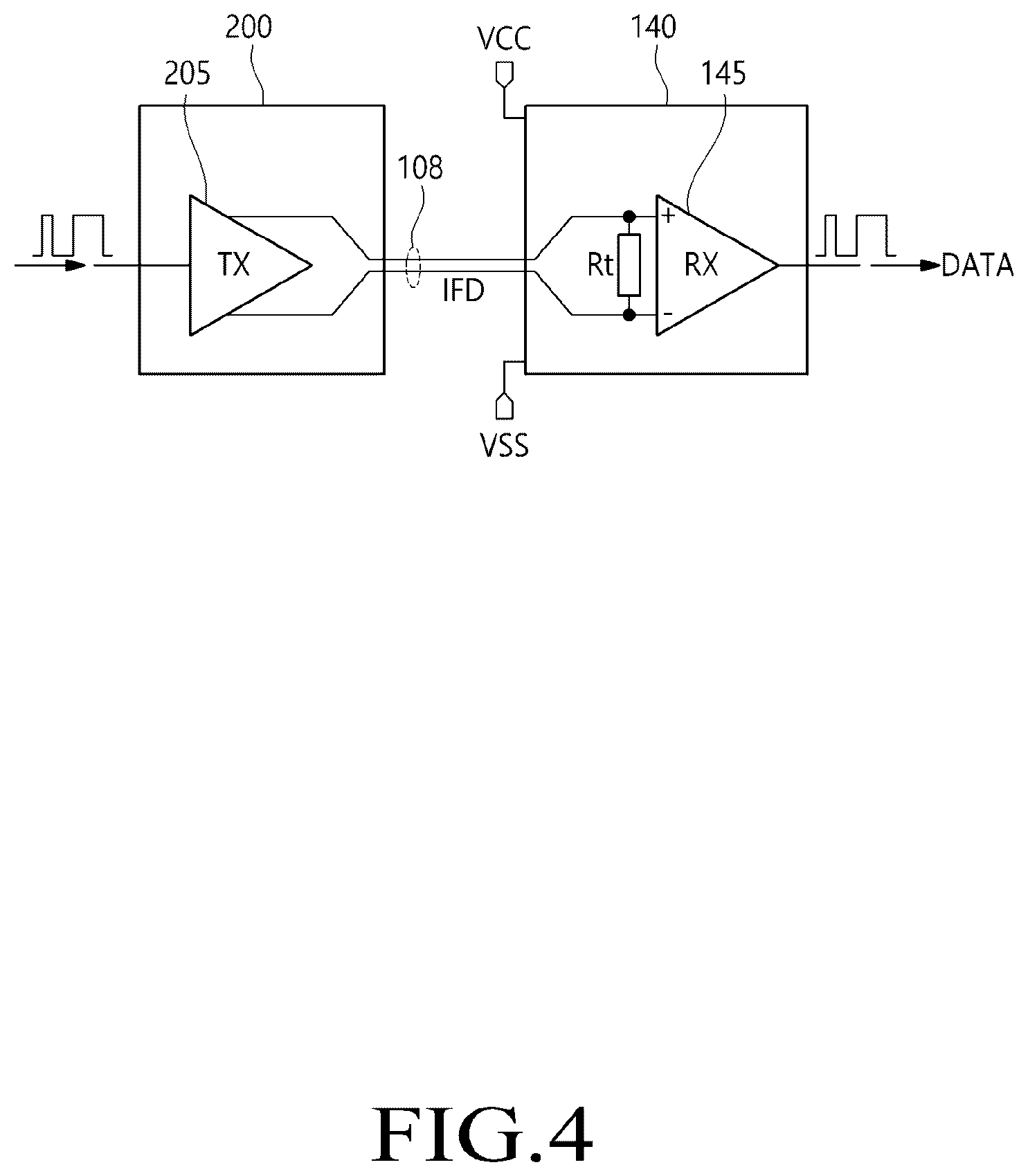 Patent US12586536 Figure 4 – Display device and vehicle system including it