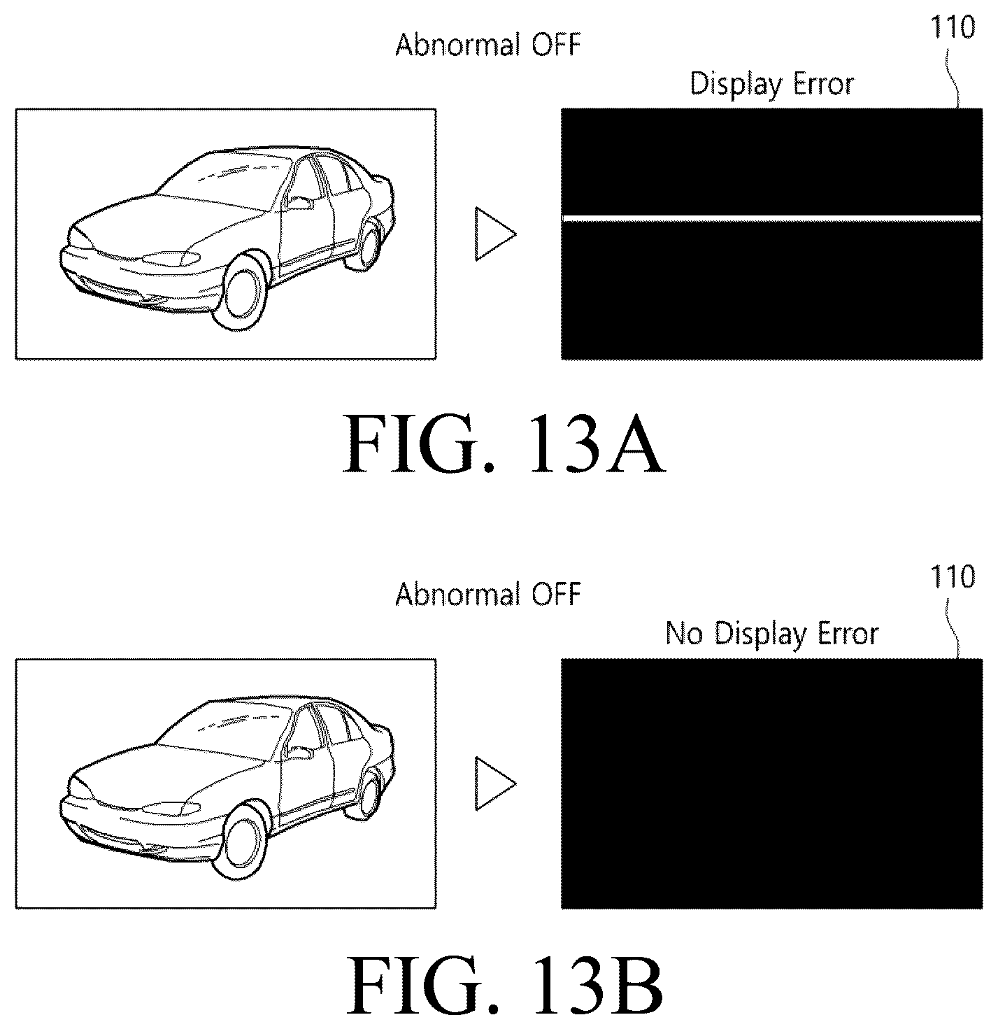 Patent US12586536 Figure 13 – Display device and vehicle system including it