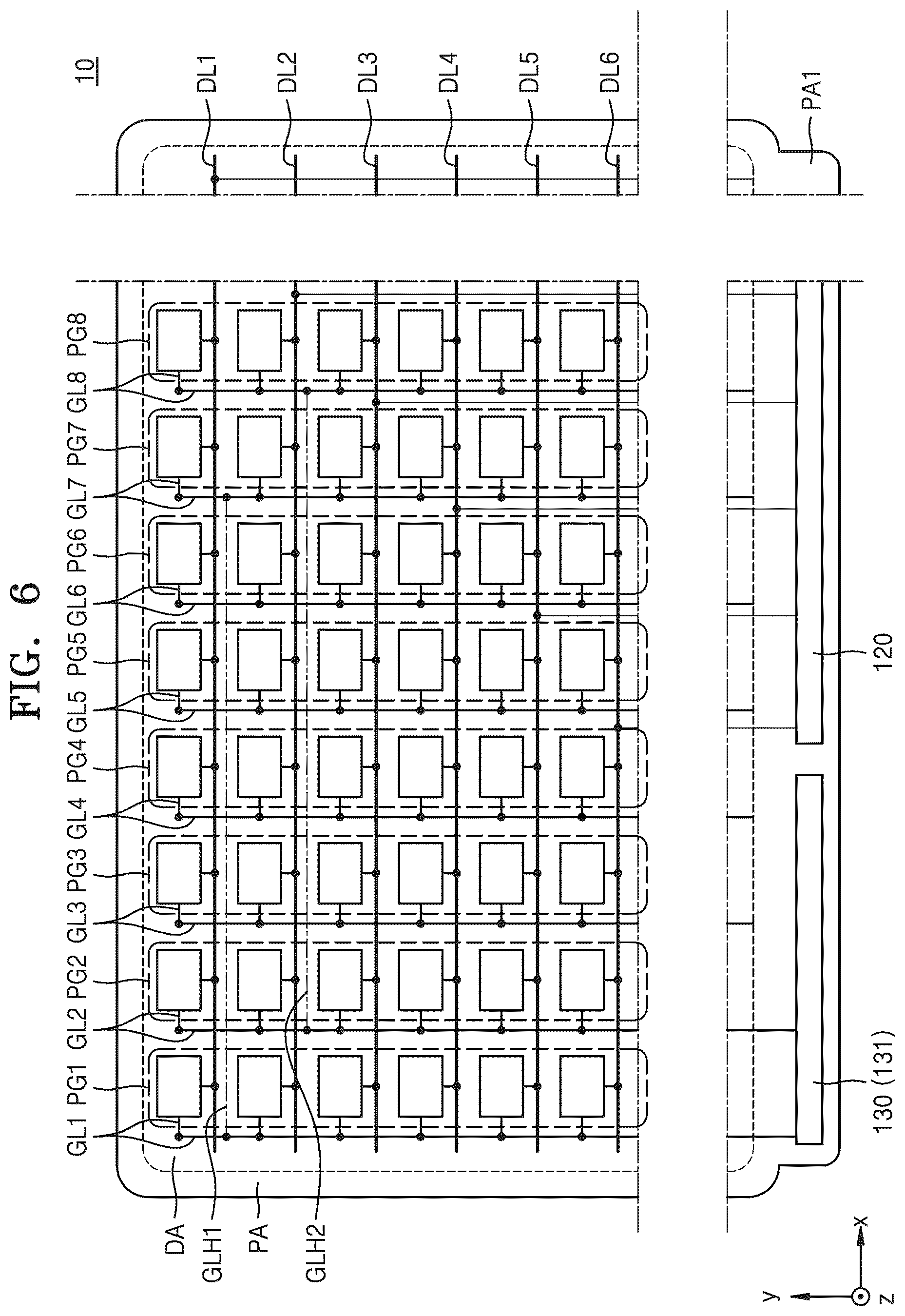 Patent US12586537 Figure 6 – Display apparatus