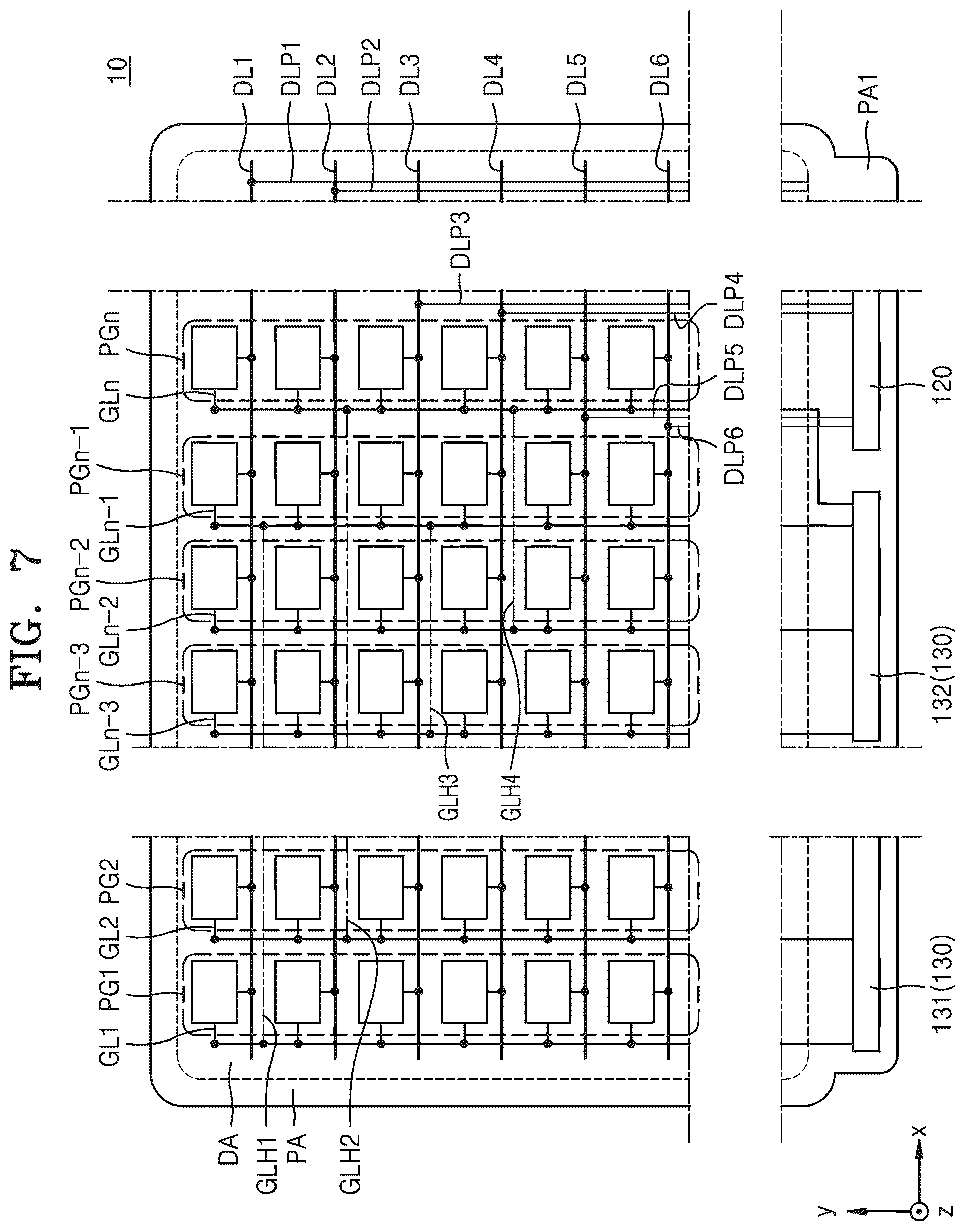 Patent US12586537 Figure 7 – Display apparatus